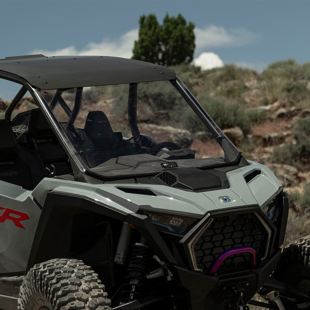 Polaris RZR Pro R Polycarbonate Full Front Windshield