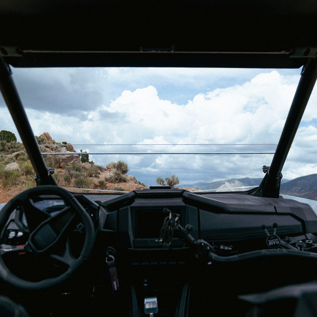 Polaris RZR Pro XP & Pro S Polycarbonate Half Front Windshield