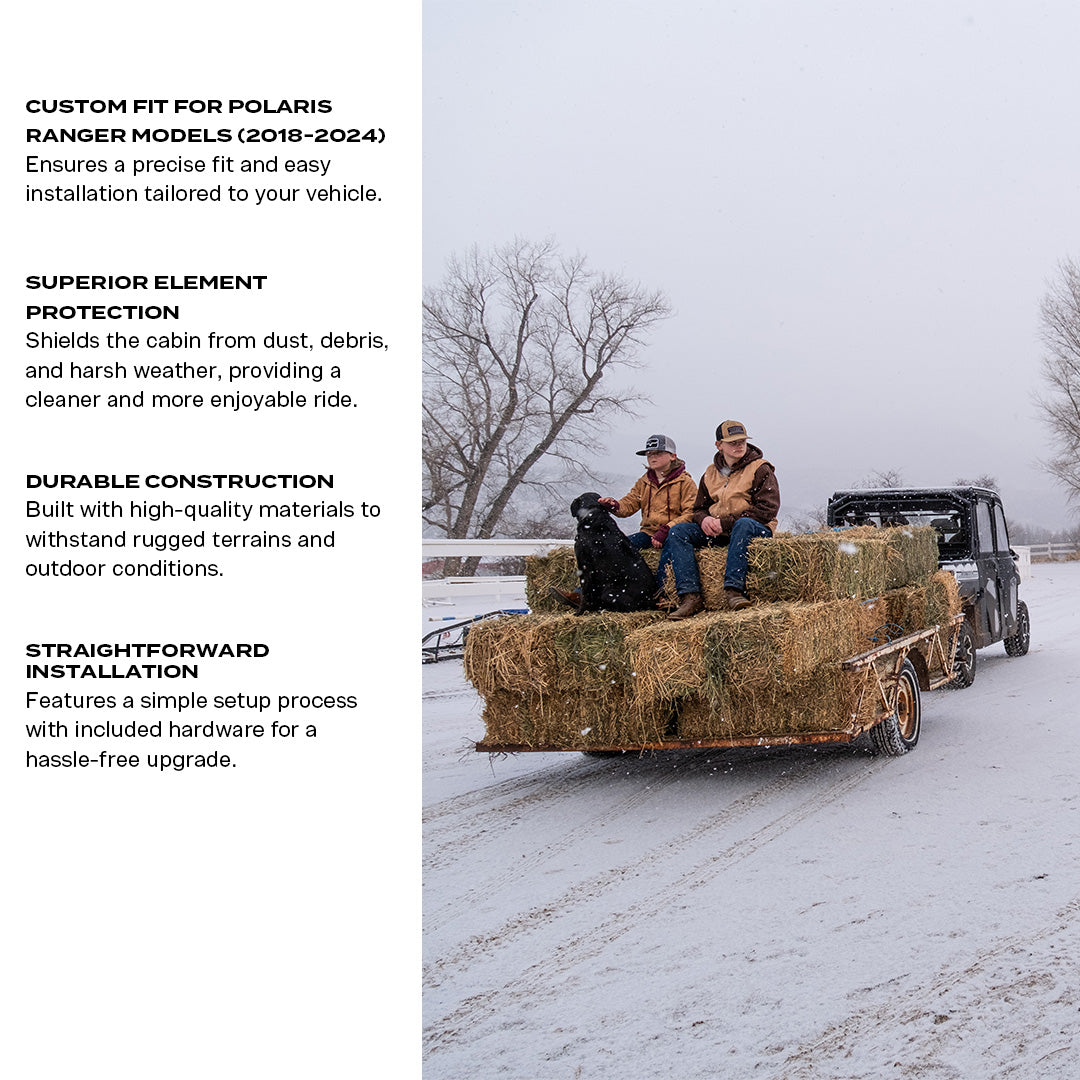 Polaris Ranger Rear Windshield