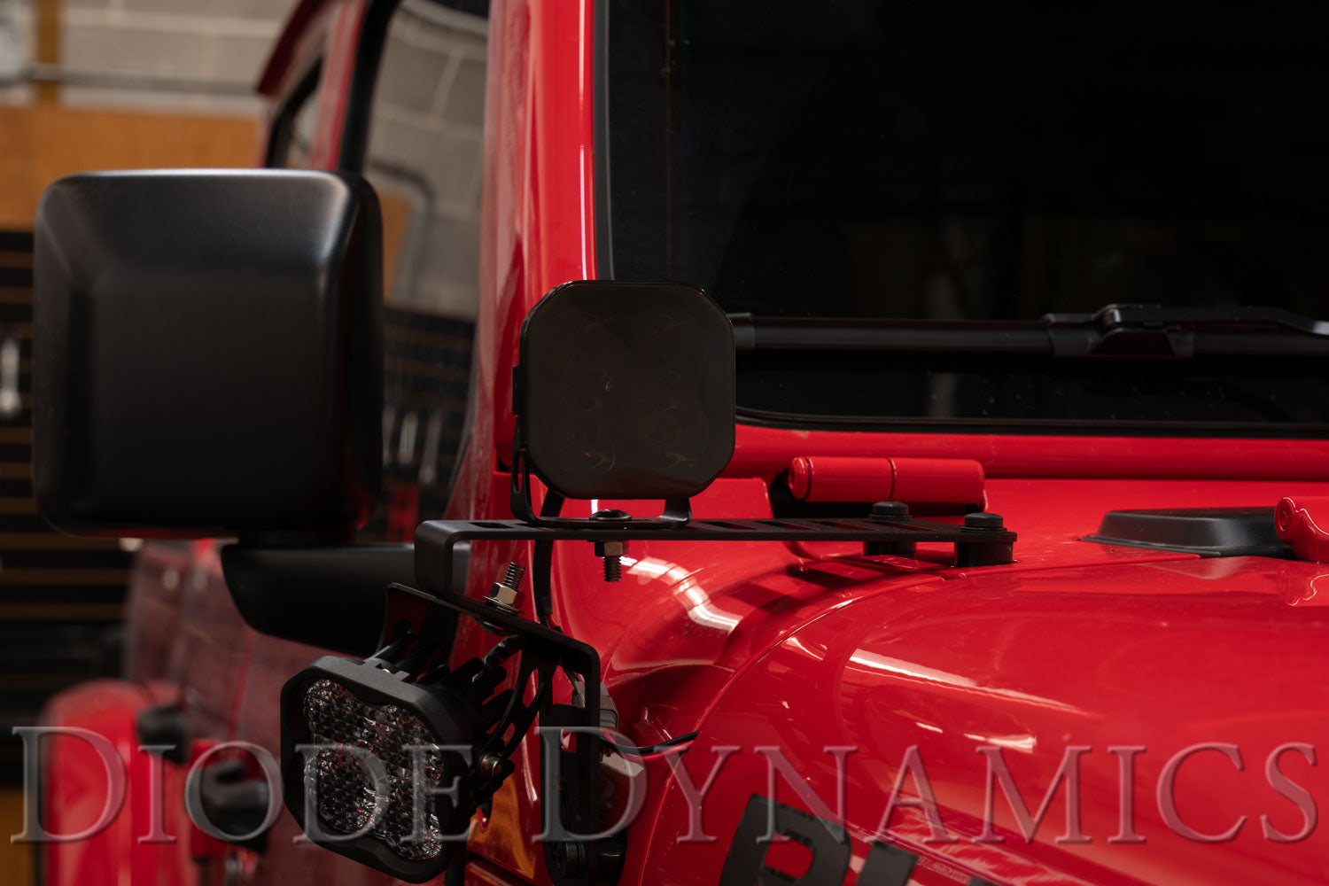 SS3 LED Pod Cover Standard Smoked