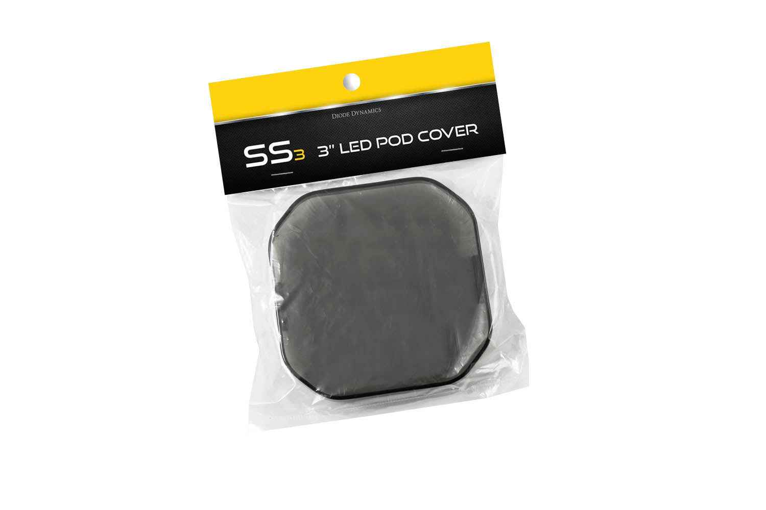 SS3 LED Pod Cover Round Smoked