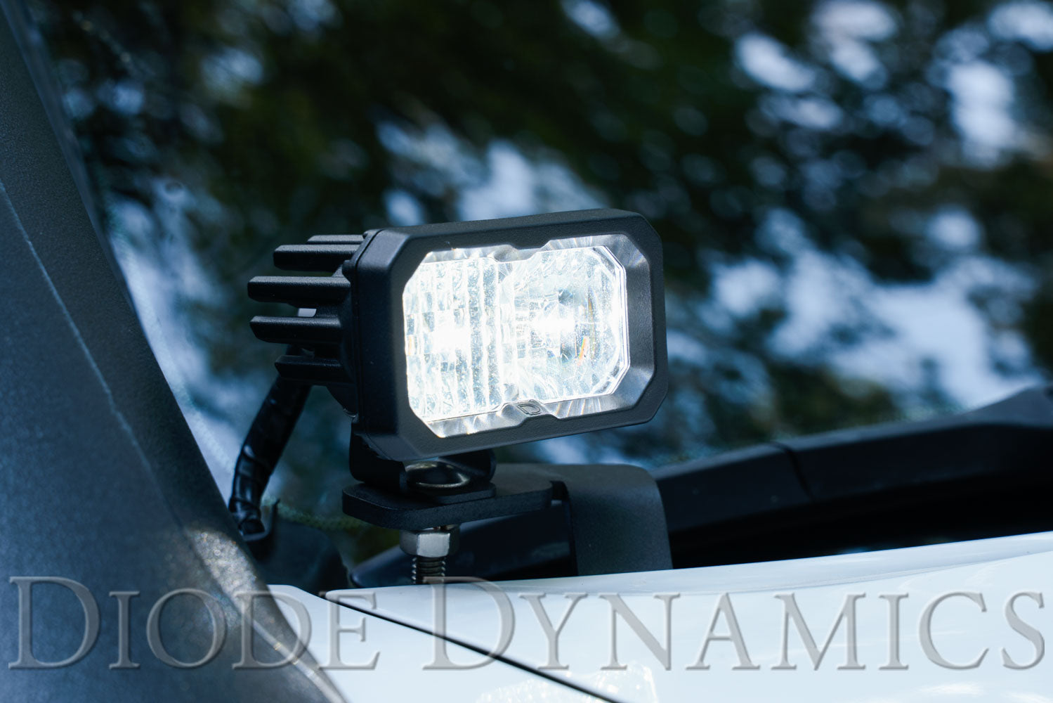Stage Series 2in LED Ditch Light Kit for 2016-2021 Toyota Tacoma, Sport White Combo
