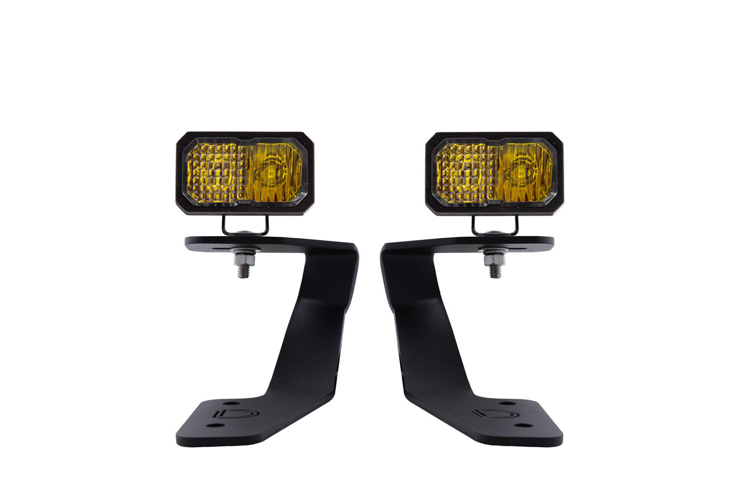 Stage Series 2in LED Ditch Light Kit for 2018-2021 Subaru Crosstrek, Sport Yellow Combo