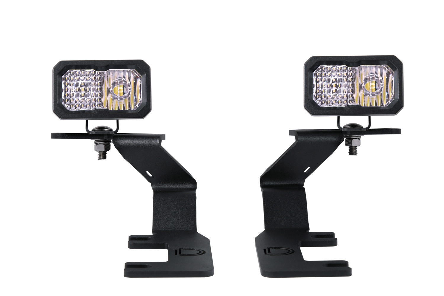 Stage Series 2in LED Ditch Light Kit for 2015-2021 GMC Canyon, Pro White Combo