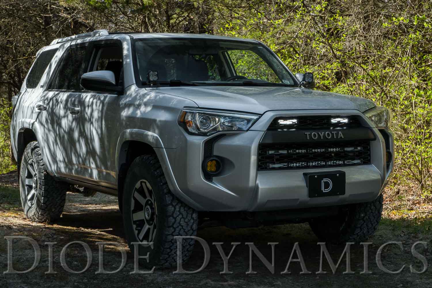 Stage Series SAE/DOT LED Lightbar Kit for 2014-2021 Toyota 4Runner White SAE/DOT Driving Diode Dynamics