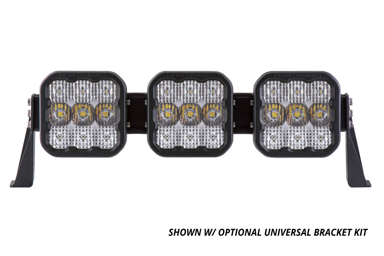 SS5 Sport Universal CrossLink 3-Pod Lightbar White Combo Diode Dynamics