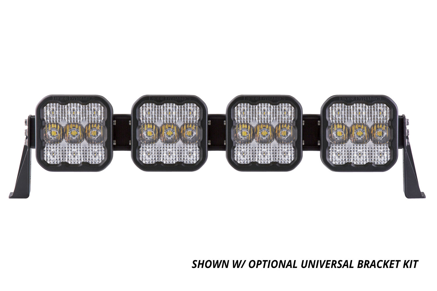 SS5 Sport Universal CrossLink 4-Pod Lightbar White Combo Diode Dynamics