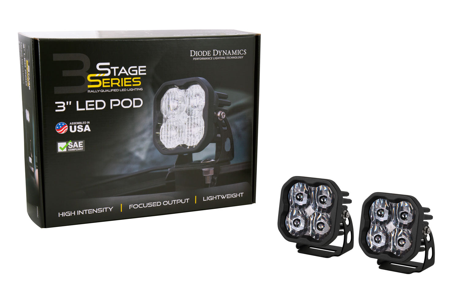 SS3 Max ABL White Flood Standard Pair Diode Dynamics