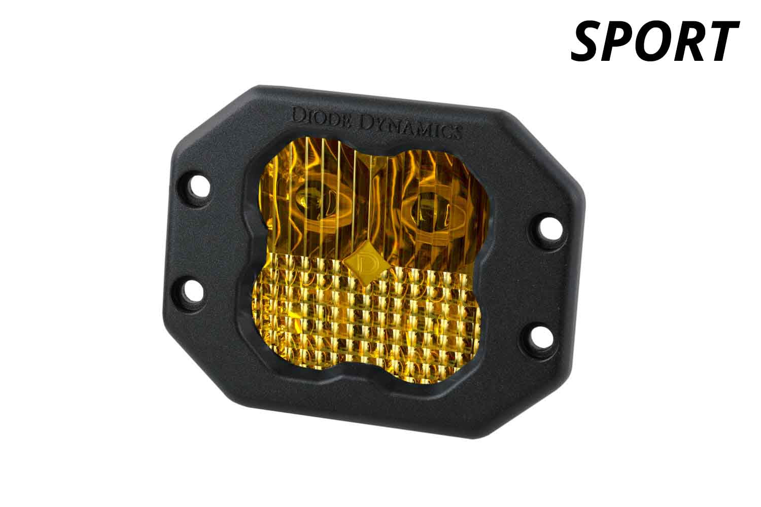 SS3 Sport ABL Yellow Flood Flush Single Diode Dynamics
