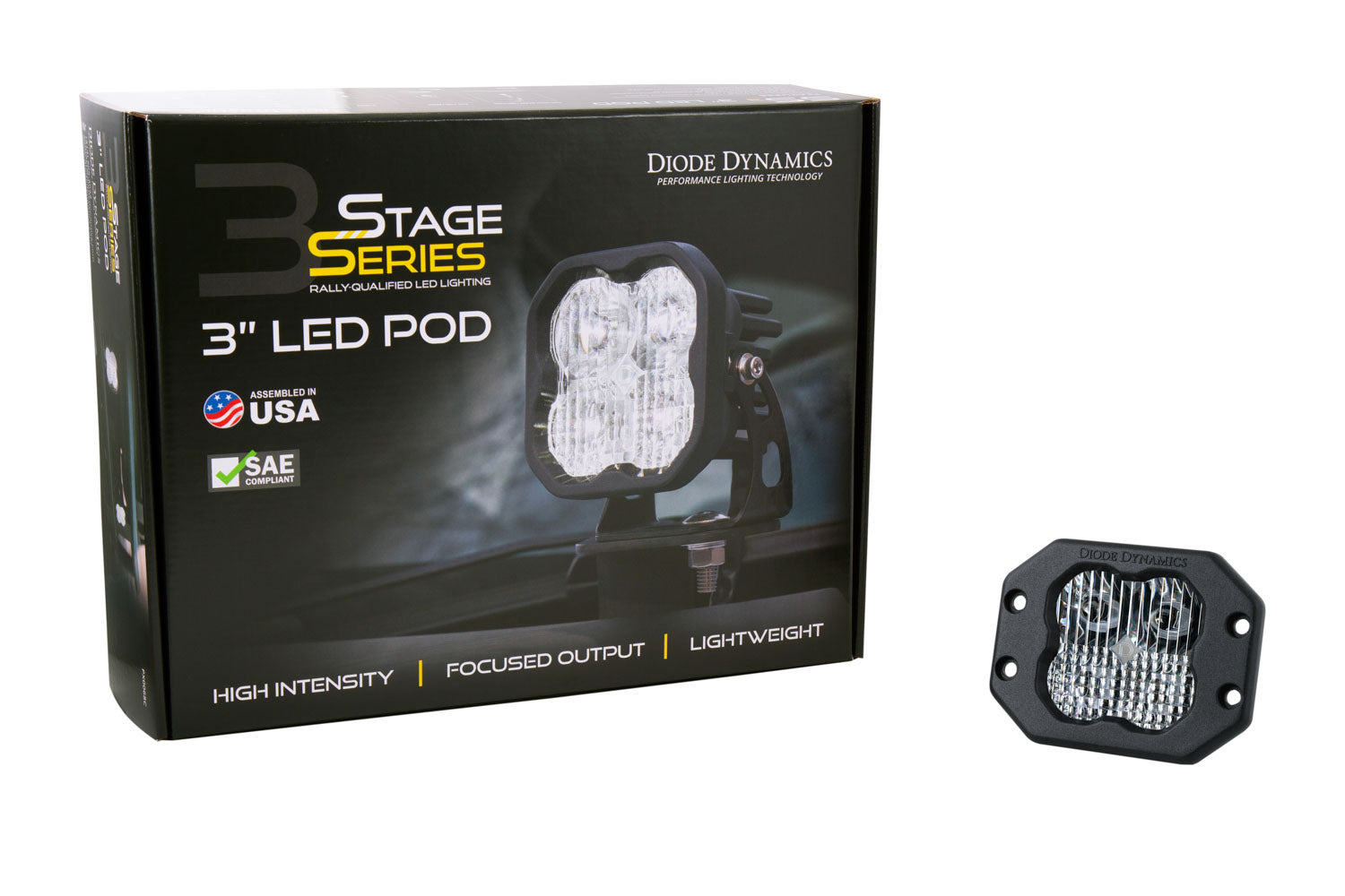 SS3 Pro ABL White Combo Flush Single Diode Dynamics