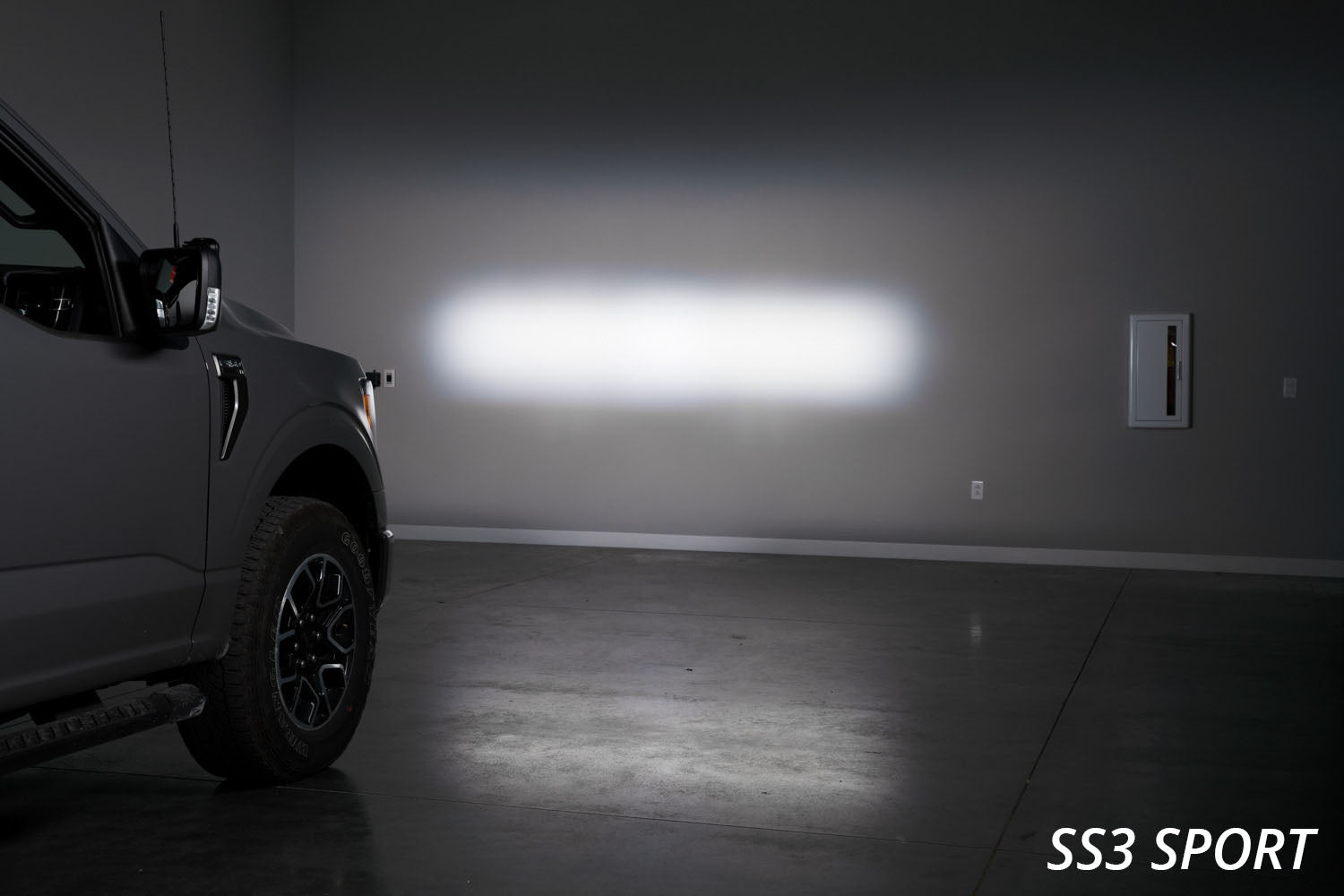 Stage Series Backlit Ditch Light Kit for 2021-2022 Ford F-150, SS3 Pro Yellow Combo Diode Dynamics