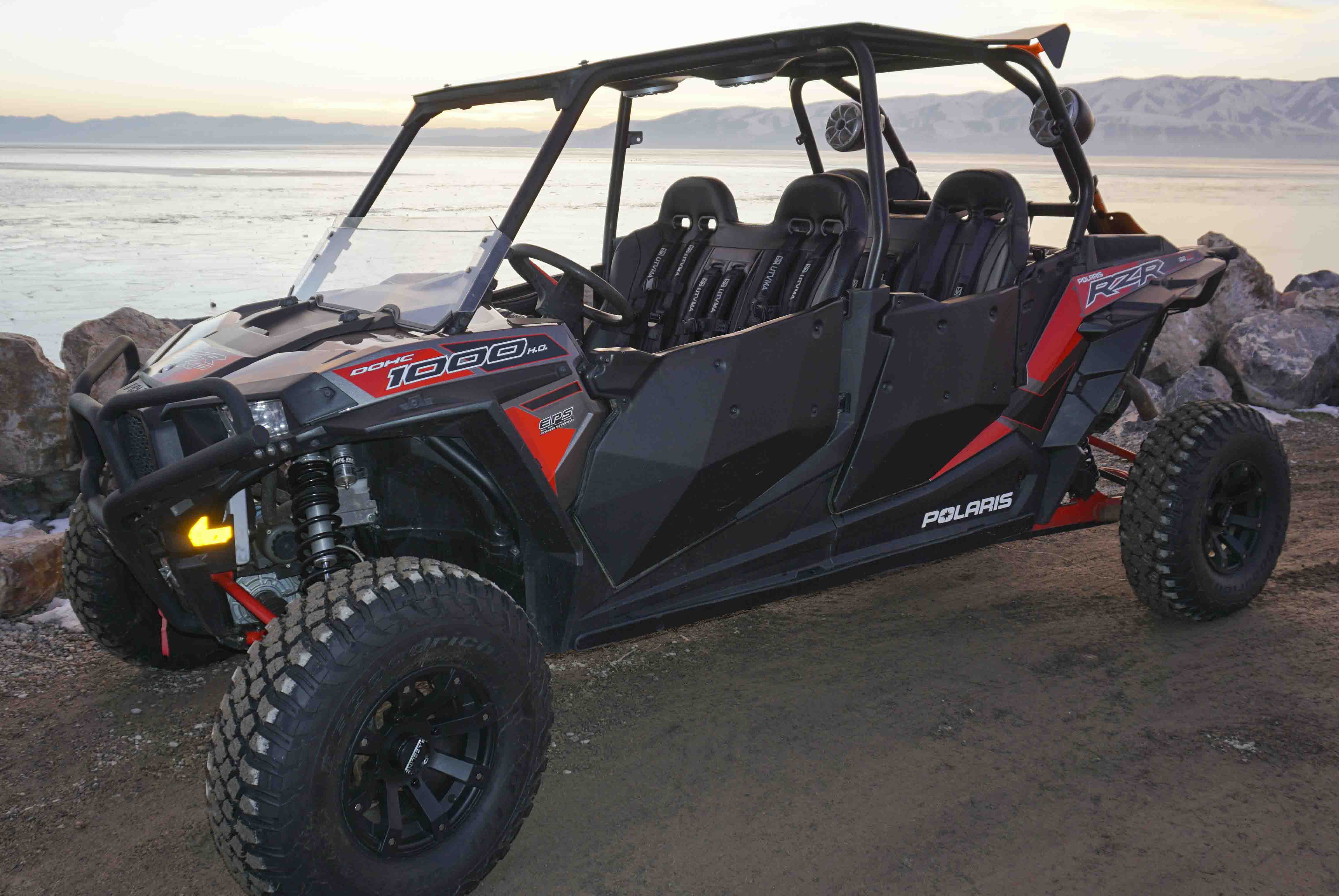 RZR 900/1000 Trail Front Bench Seat with Harnesses (2015-2025)