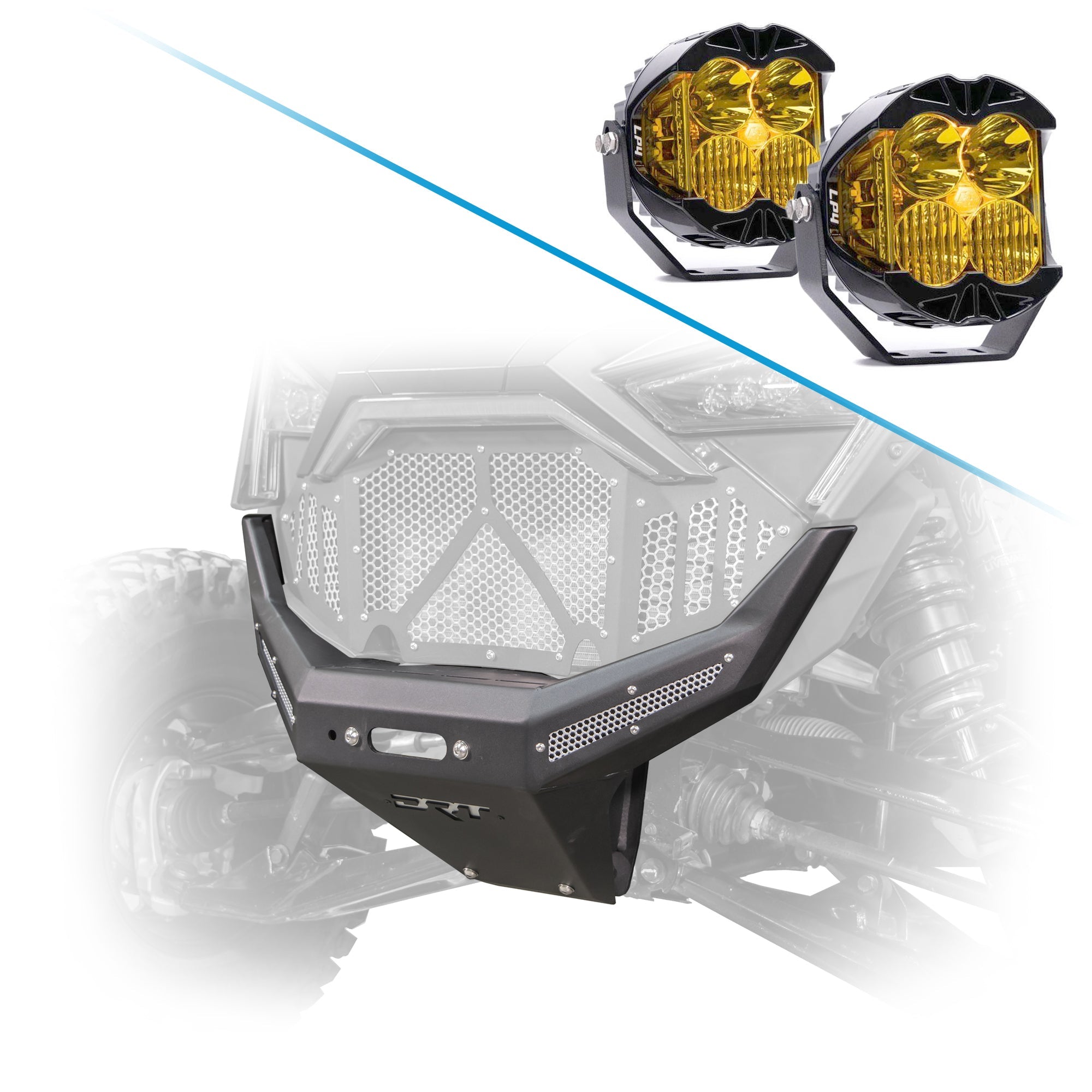 Front Winch Bumper for Polaris RZR Pro R / Turbo R 2020-2024