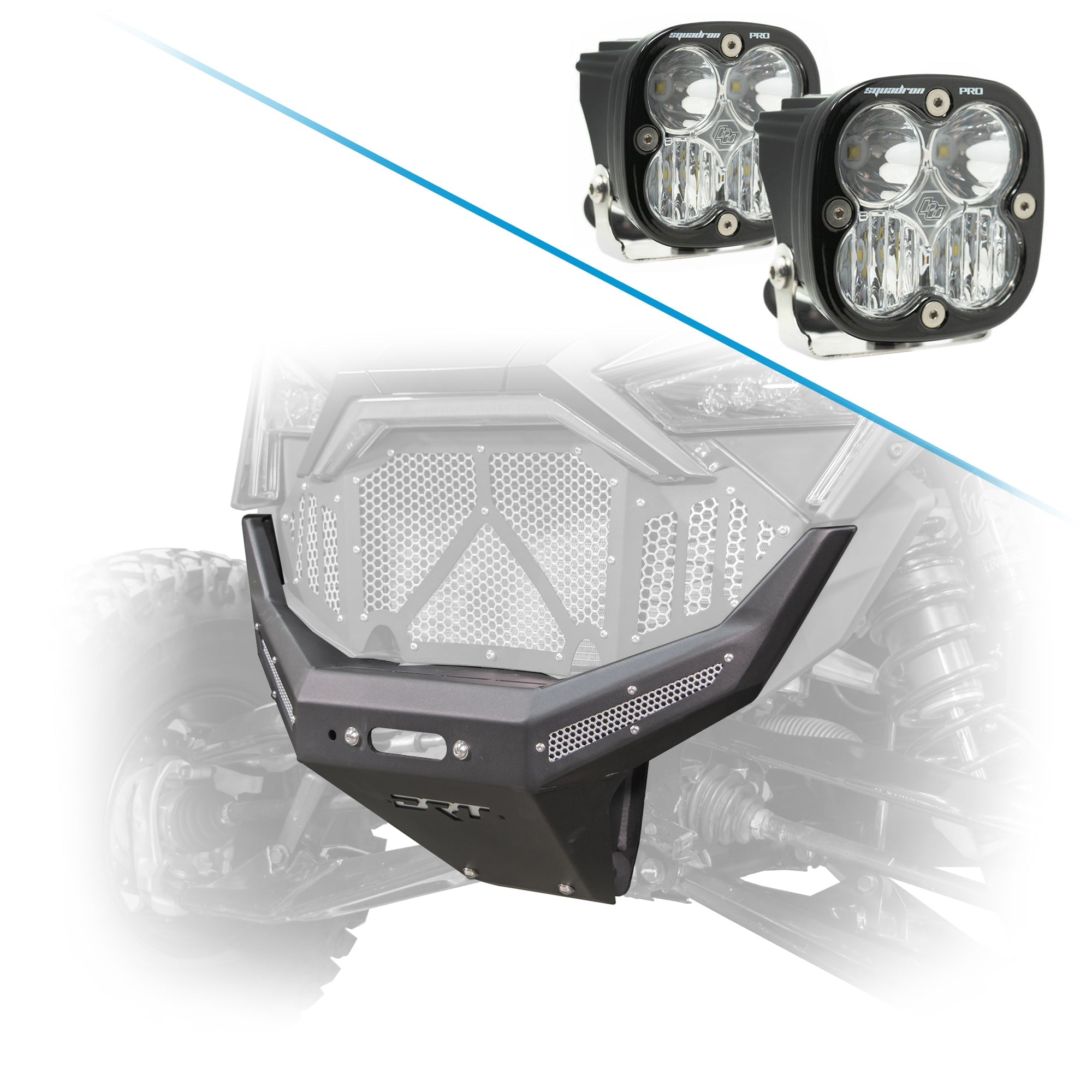 Front Winch Bumper for Polaris RZR Pro R / Turbo R 2020-2024