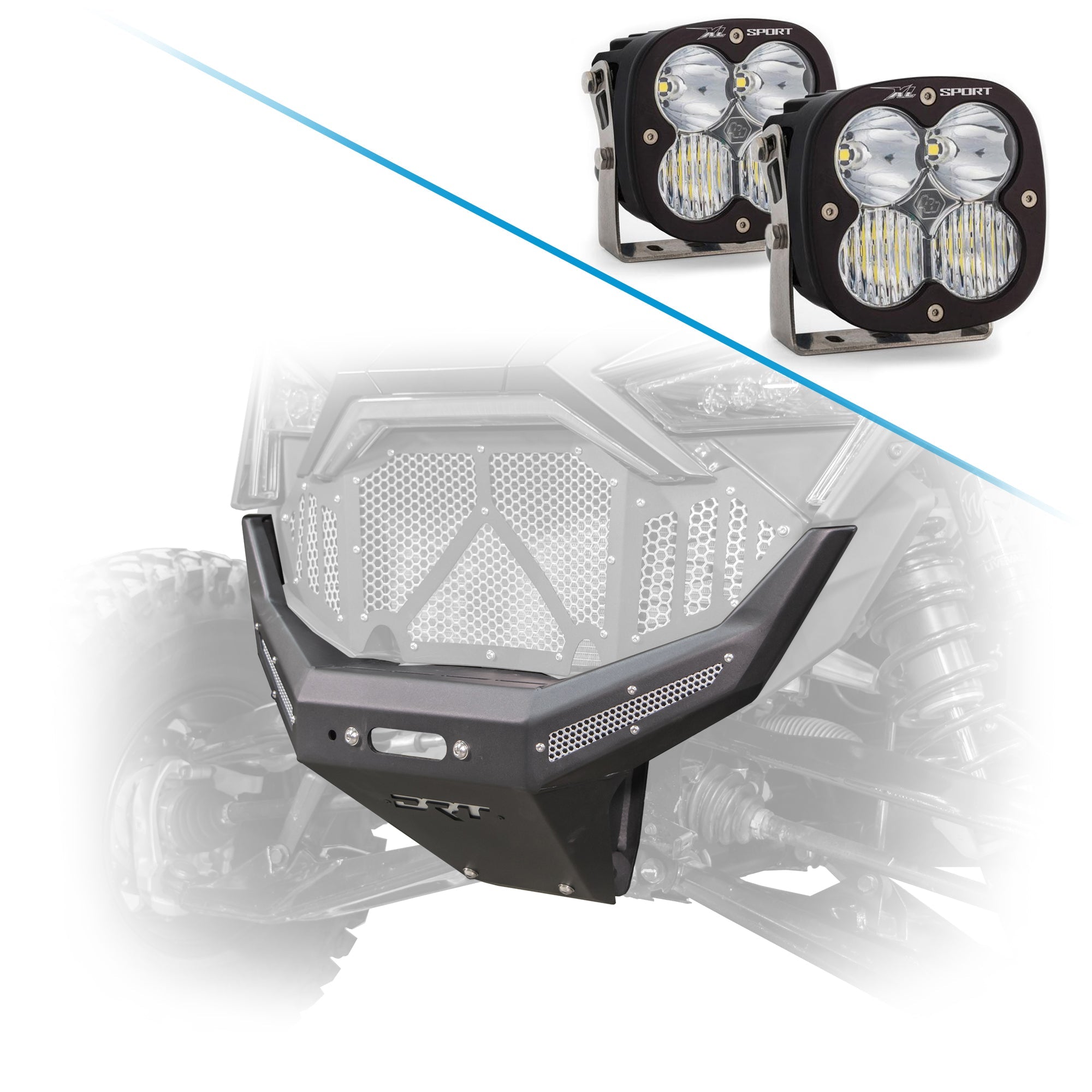 Front Winch Bumper for Polaris RZR Pro R / Turbo R 2020-2024