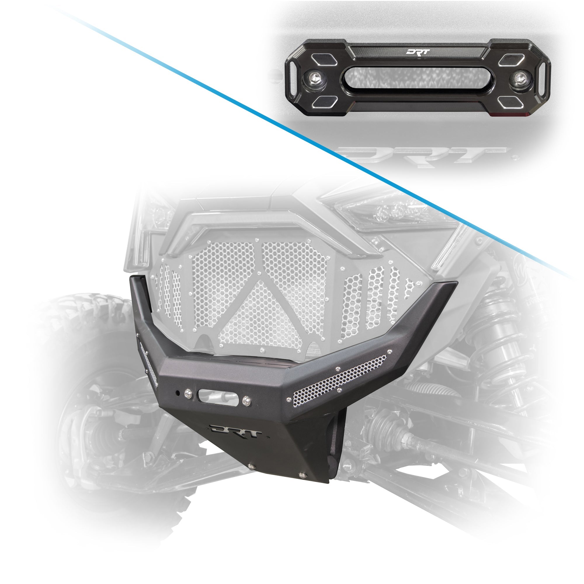 Front Winch Bumper for Polaris RZR Pro R / Turbo R 2020-2024