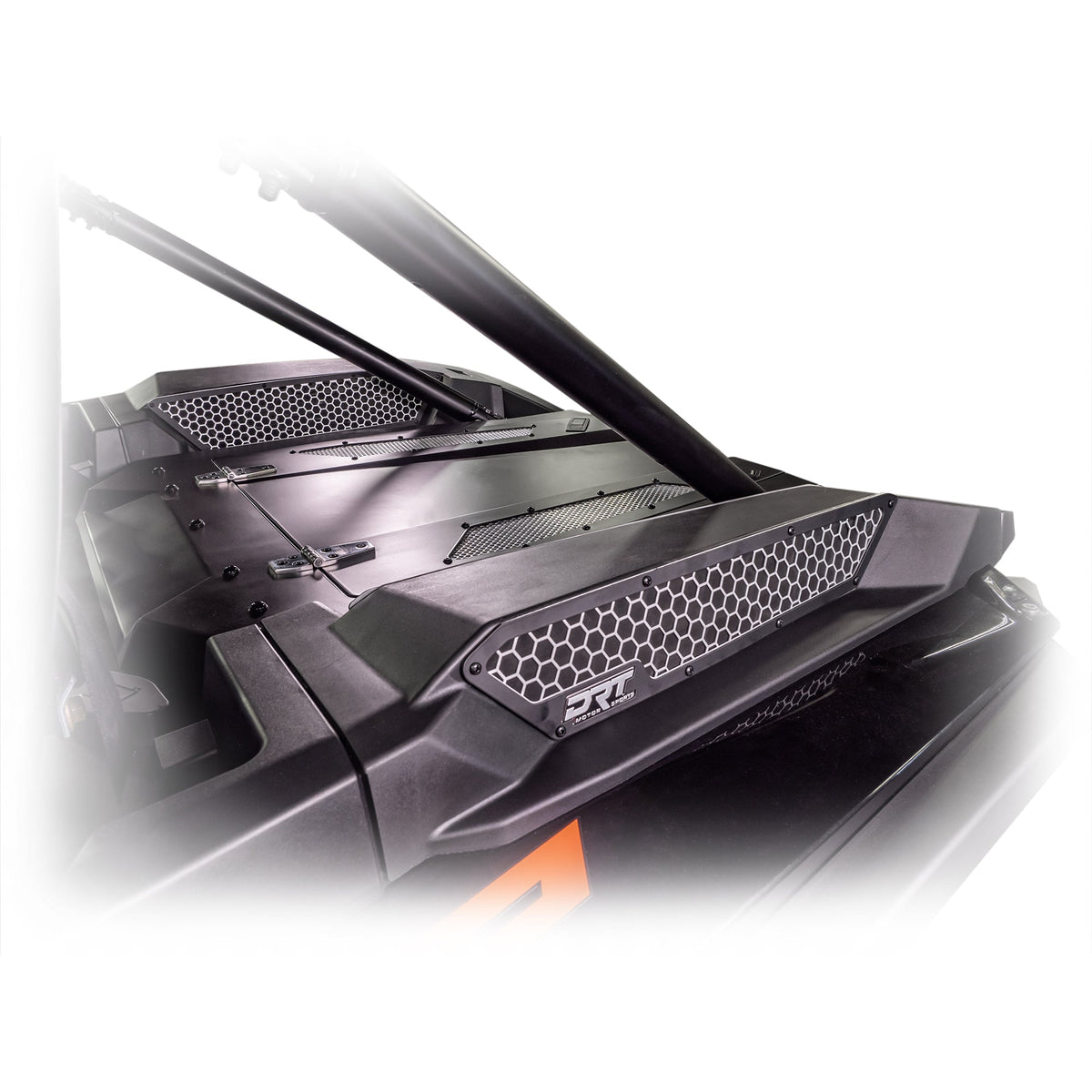 RZR XP 1000 aluminum intake vents installed on side panel