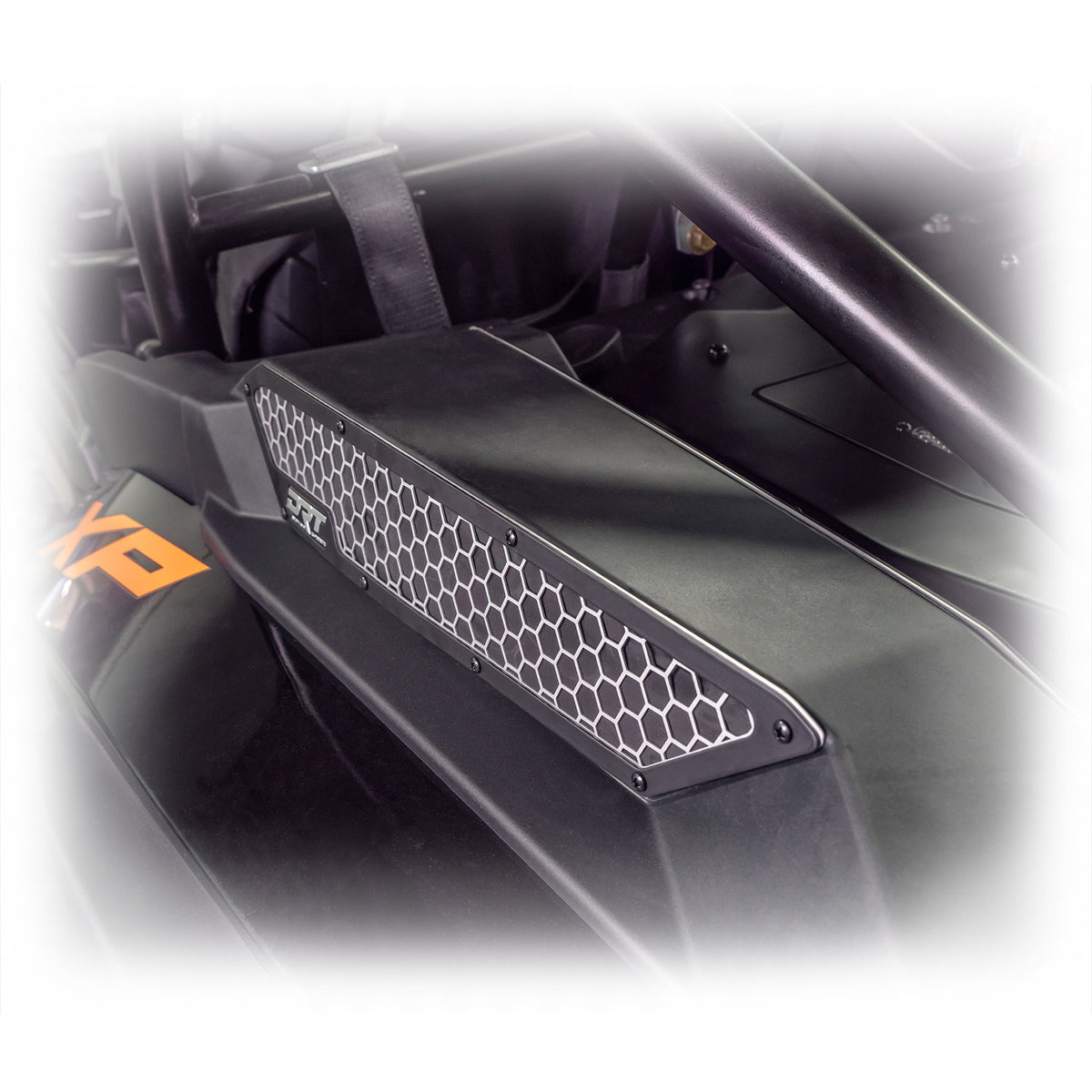 RZR XP 1000 aluminum intake vents installed on side panel