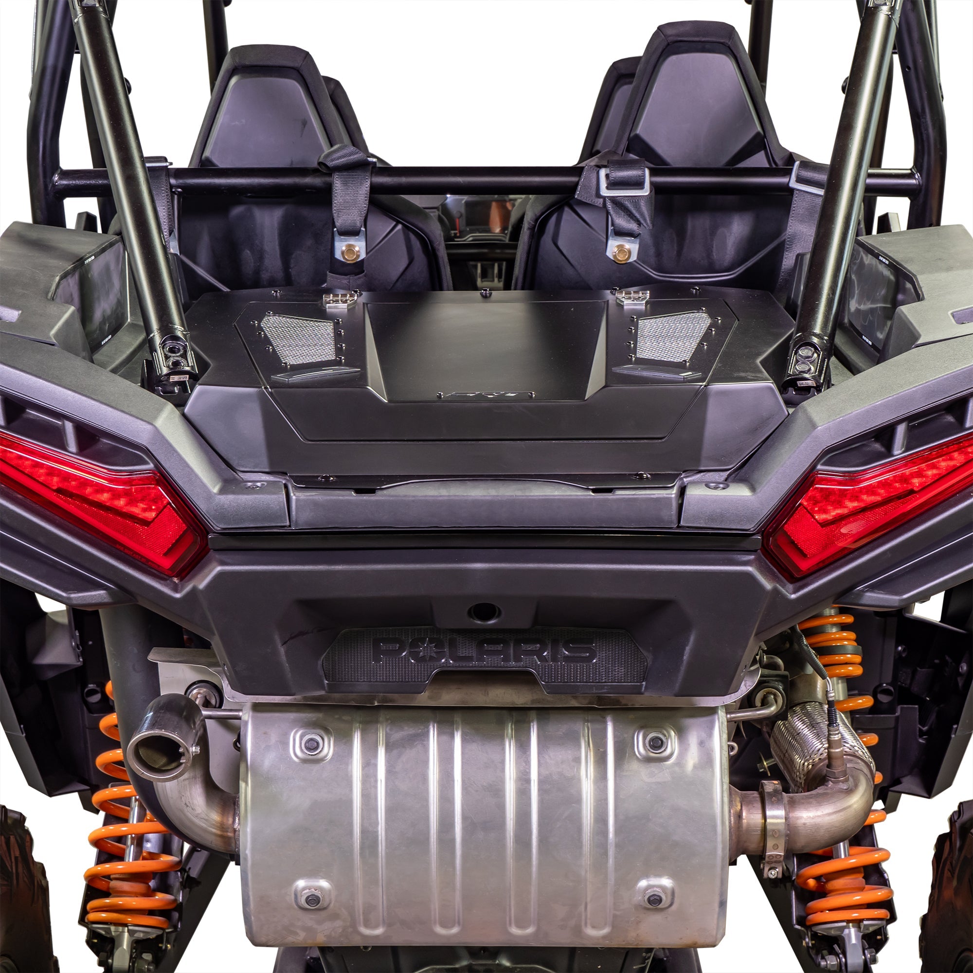 Rzr xp 1000 trunk enclosure installed