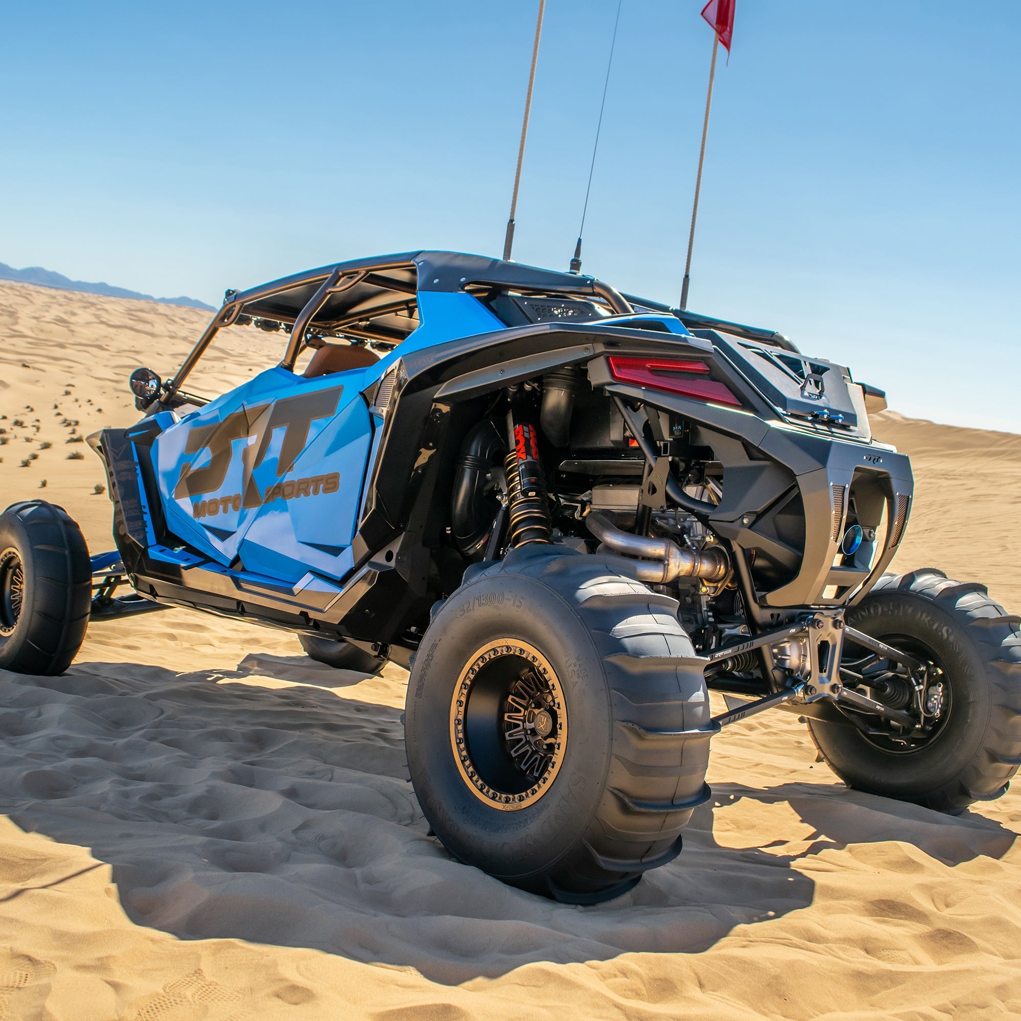 DRT RZR Pro R / Turbo R 2022+ Billet Aluminum Hex Bar Radius Rod Kit