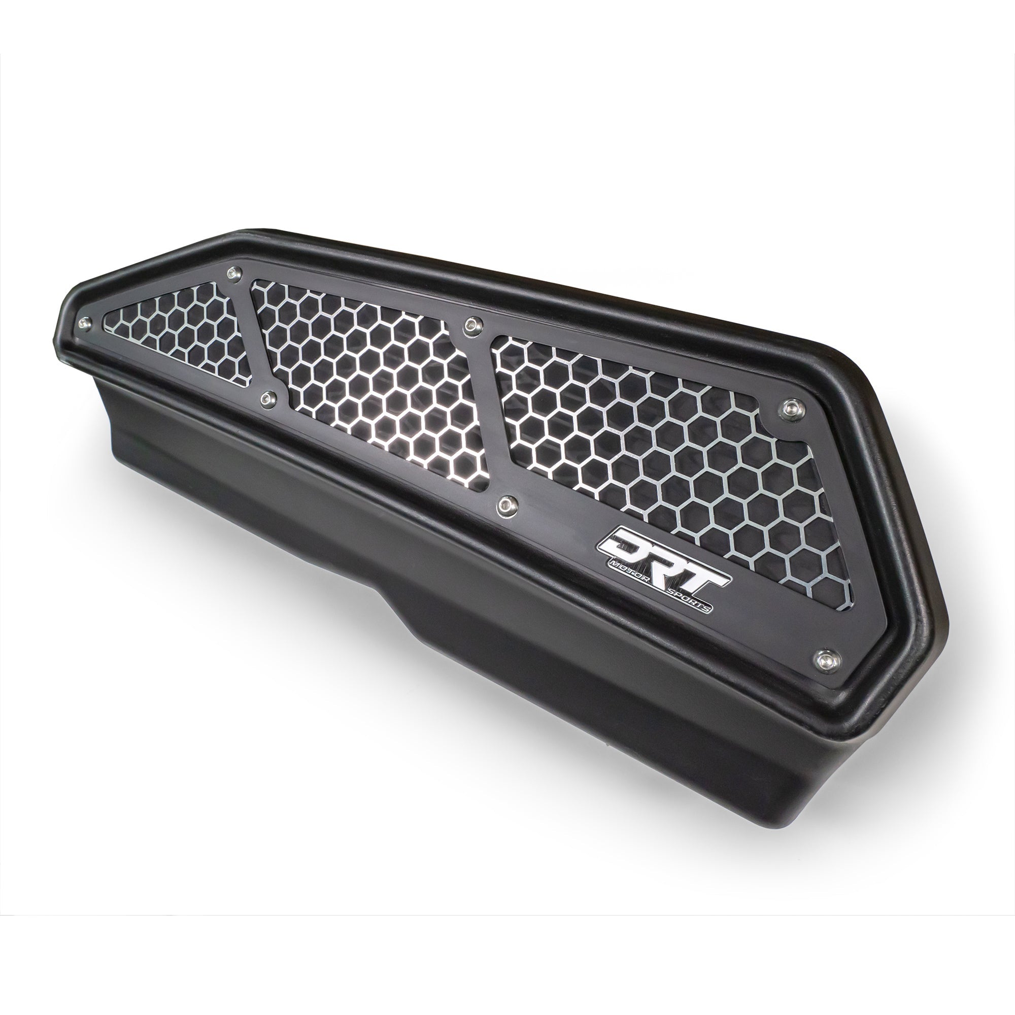 Air Intake Vent Cover Set for Kawasaki Teryx KRX/4 1000, (Black/Raw)