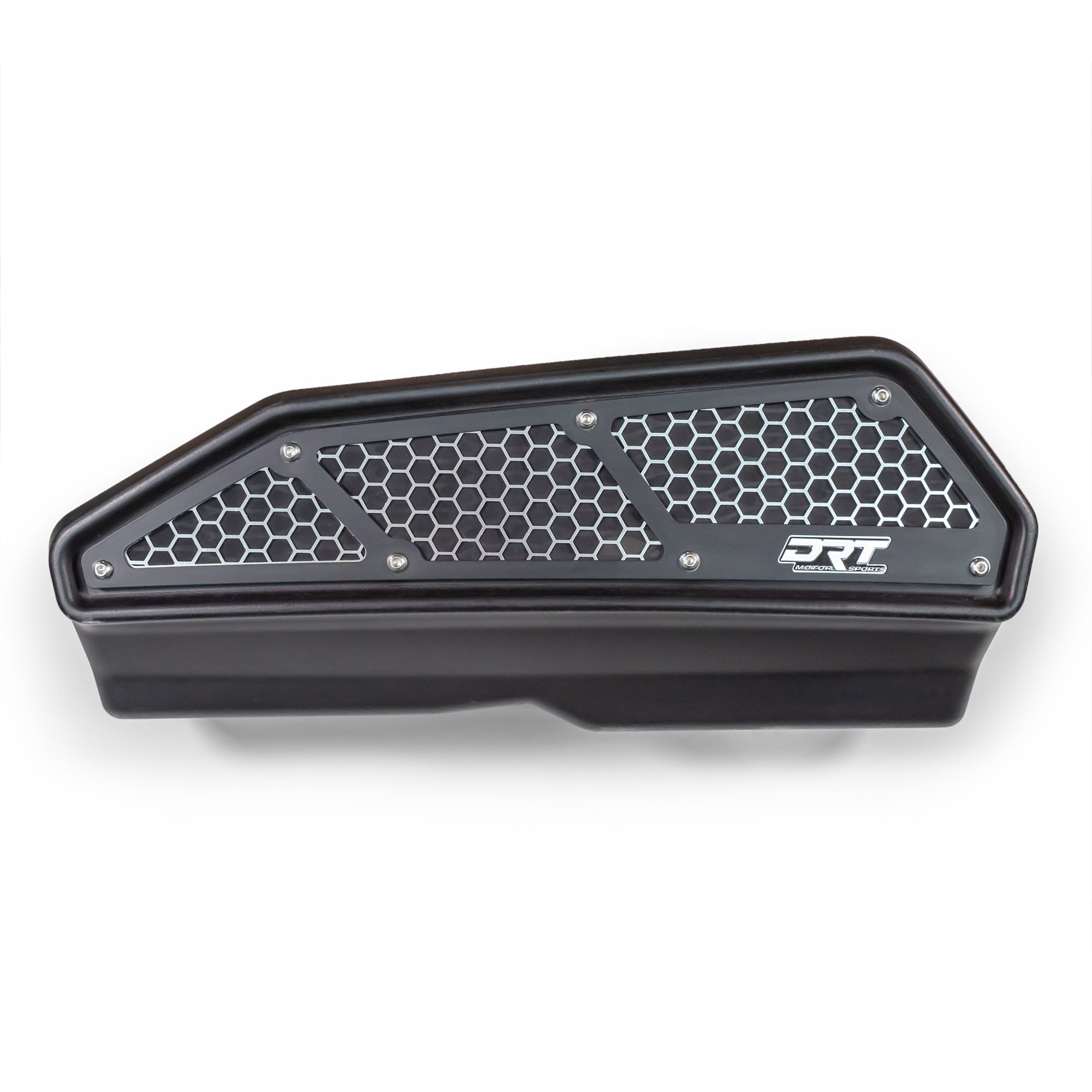 Air Intake Vent Cover Set for Kawasaki Teryx KRX/4 1000, (Black/Raw)