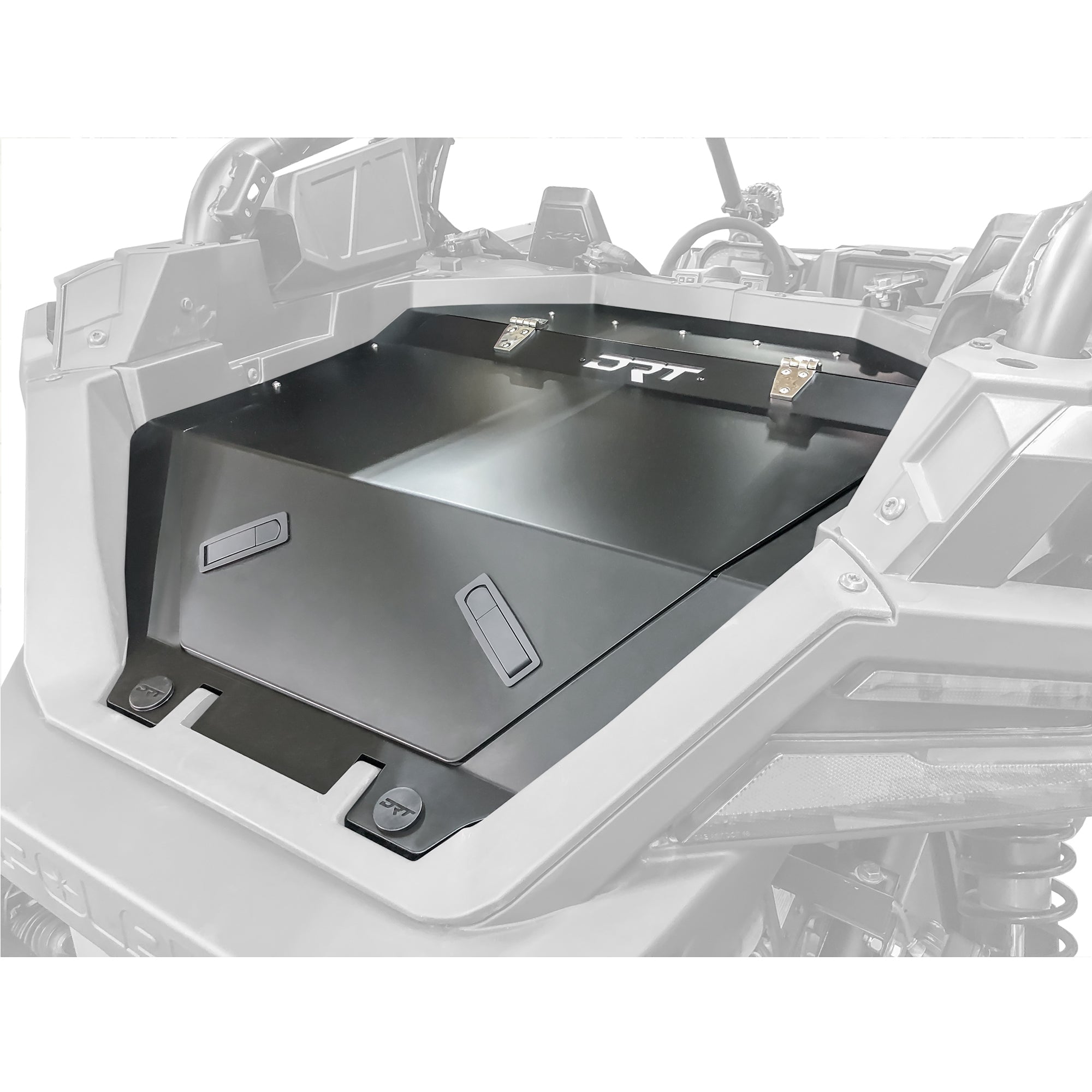 DRT RZR Pro R 2022+ Aluminum Storage/Trunk Enclosure highlighted