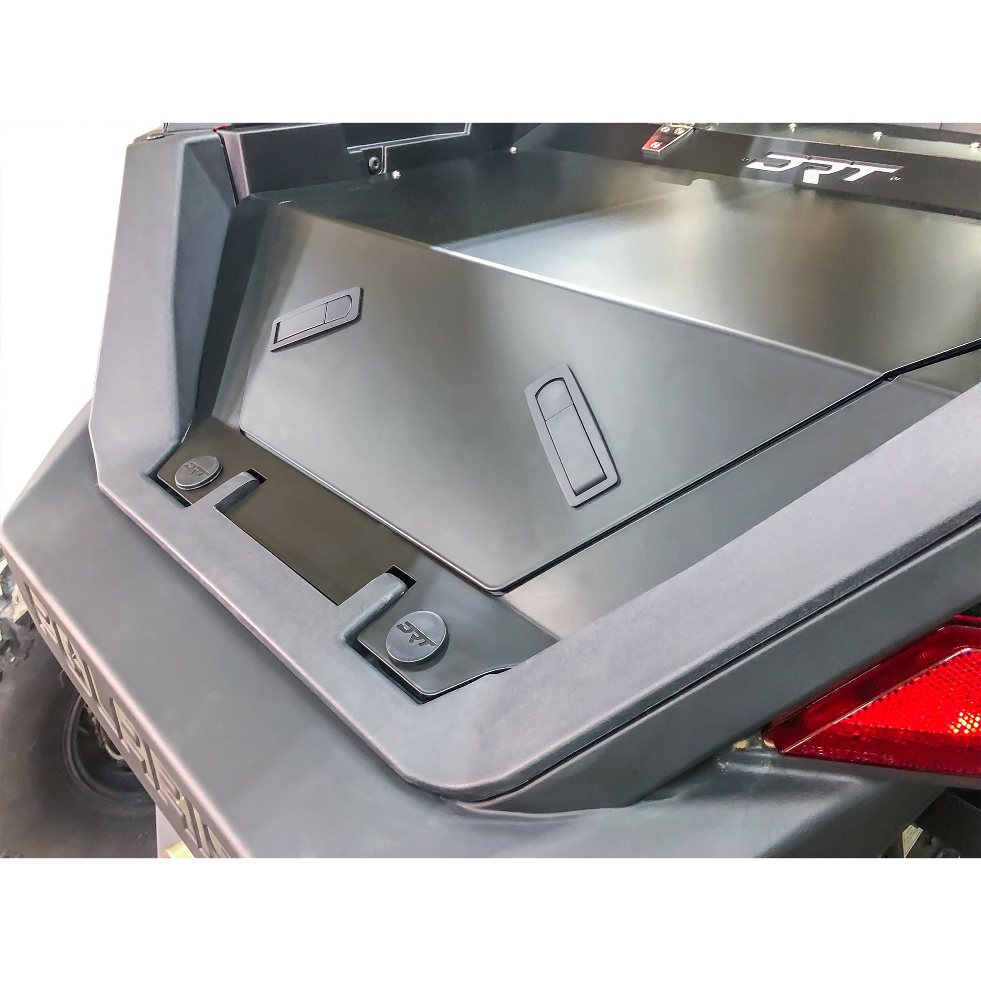 DRT RZR Pro R 2022+ Aluminum Storage/Trunk Enclosure Close up