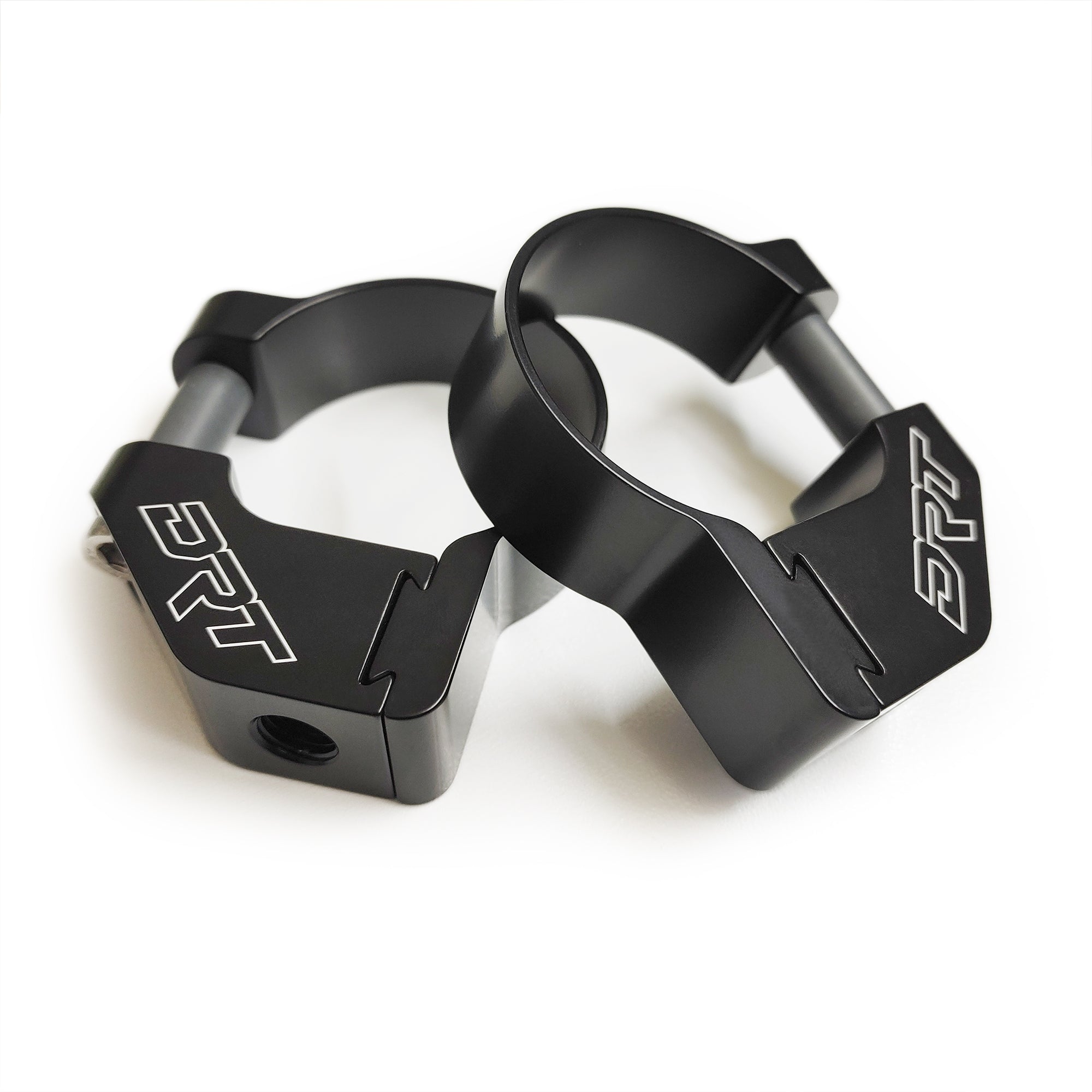 DRT Billet Aluminum Tactical Convex Side Lighted Mirror Set Kit