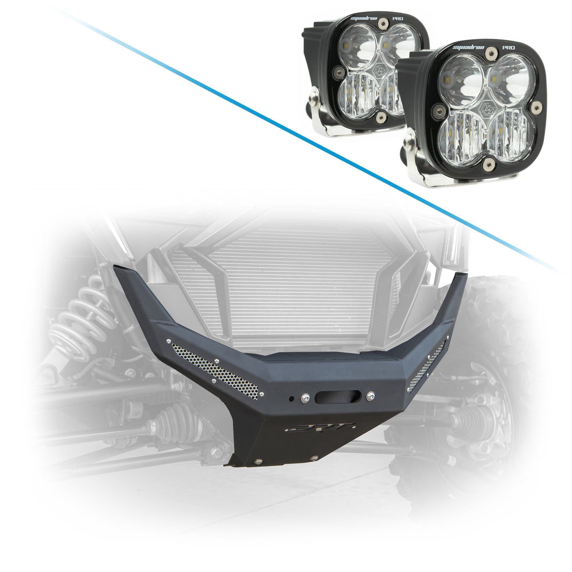 DRT Motorsports Polaris Polaris RZR Pro XP 2020-2024 Front Winch Bumper