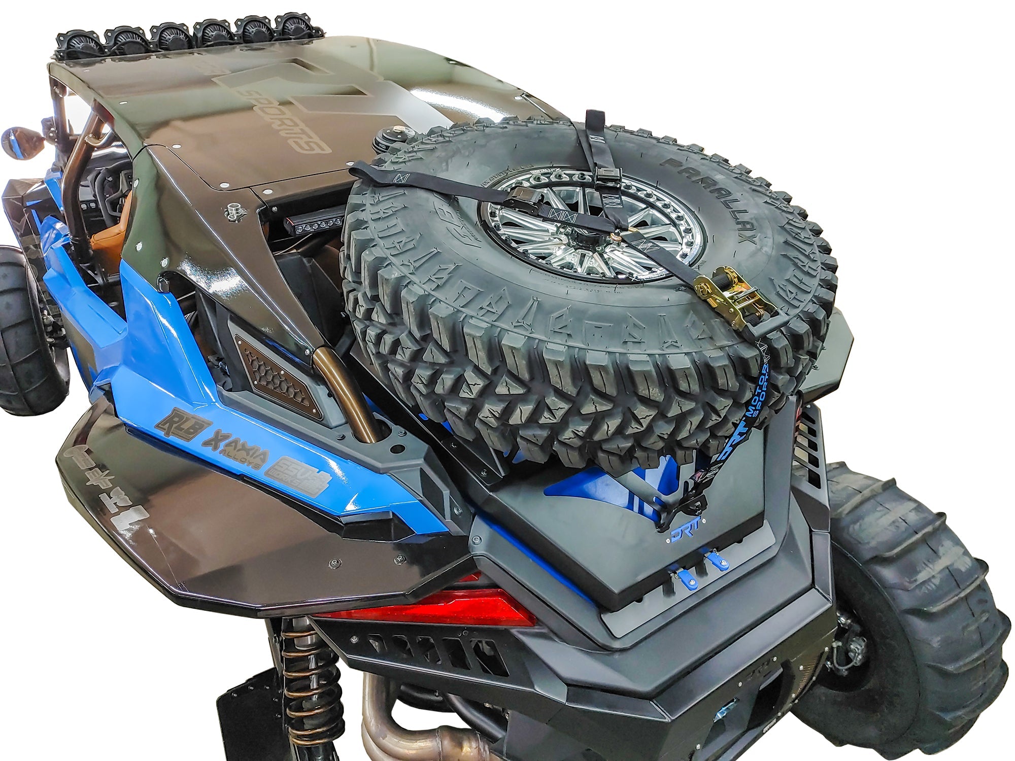 DRT RZR Pro R / Turbo R / Pro XP 2022+ Oversize Tire Carrier Mount Accessory