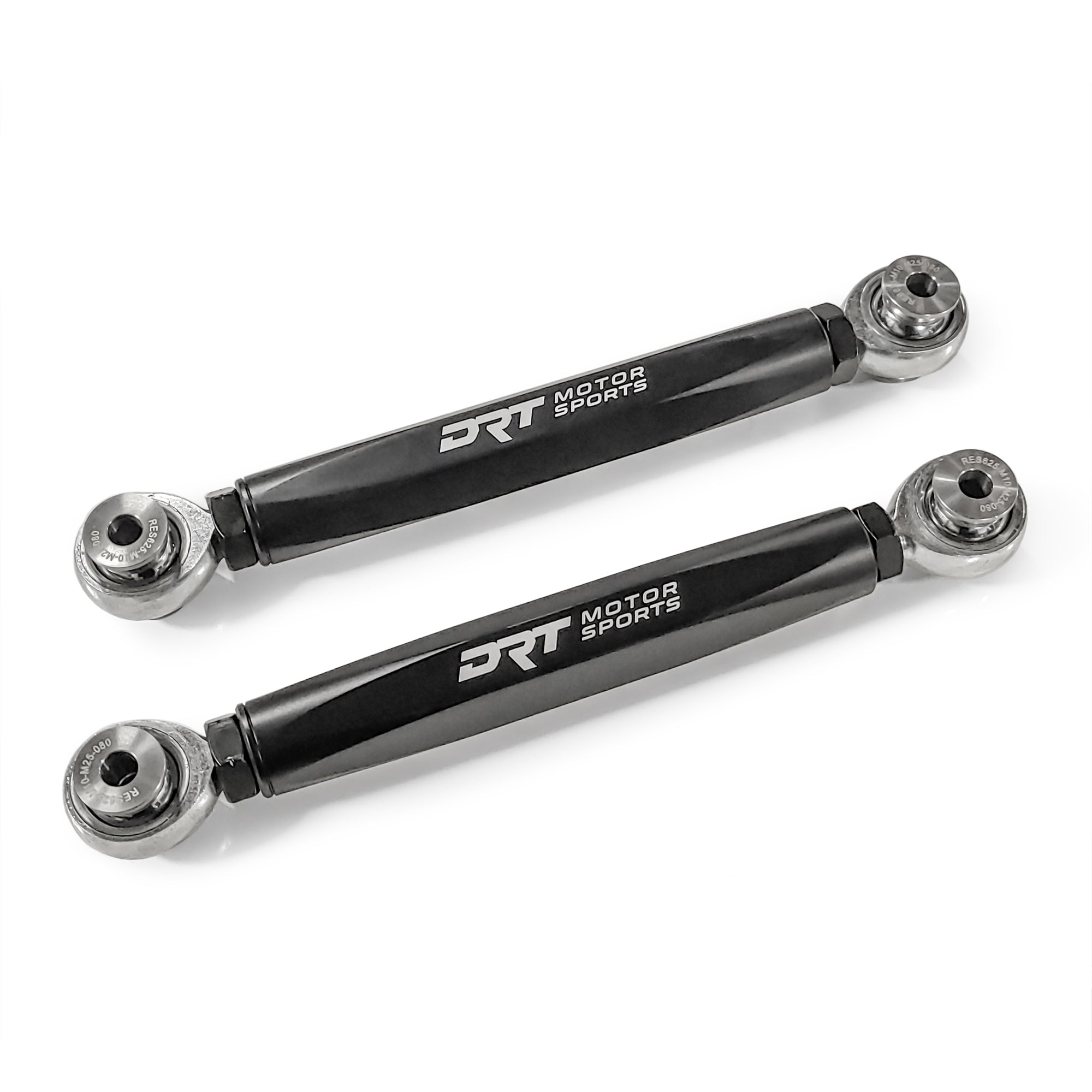 DRT RZR Polaris Pro XP Billet Aluminum Hex Bar Adjustable Sway Bar Link Kit, Rear (M10)
