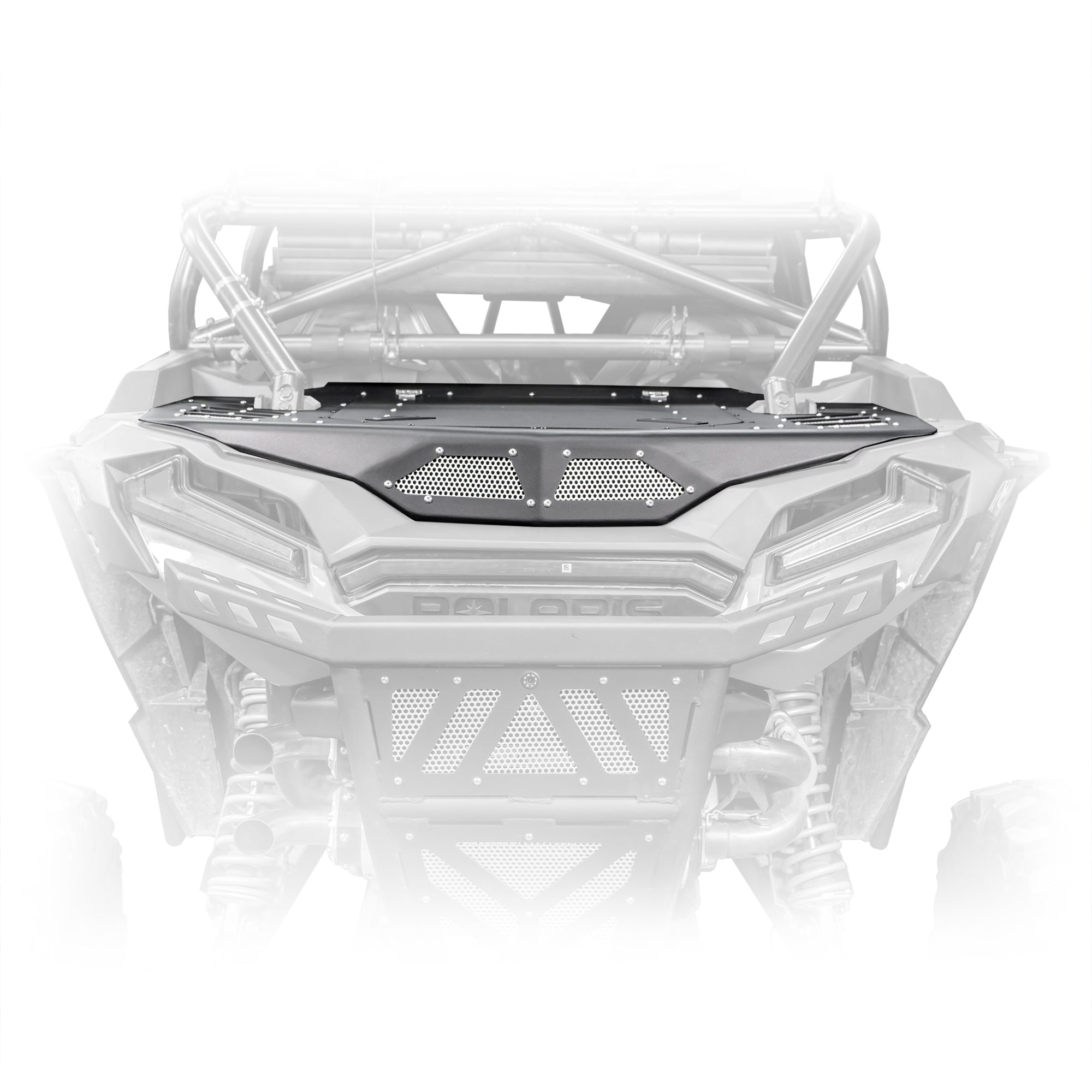 RZR xp 1000 trunk enclosure aluminum installed