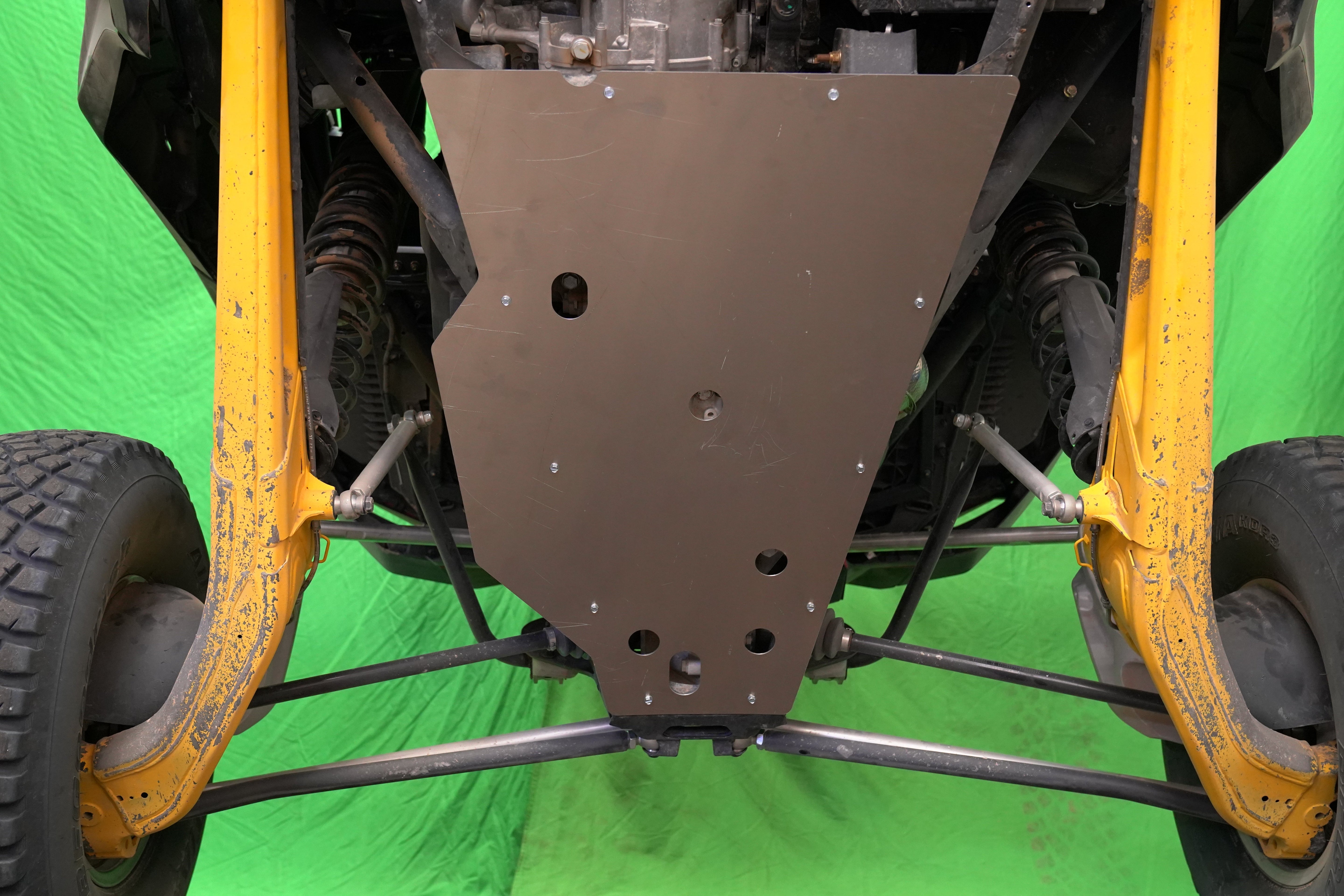 Can-Am Maverick R UHMW Rear Skid Plate