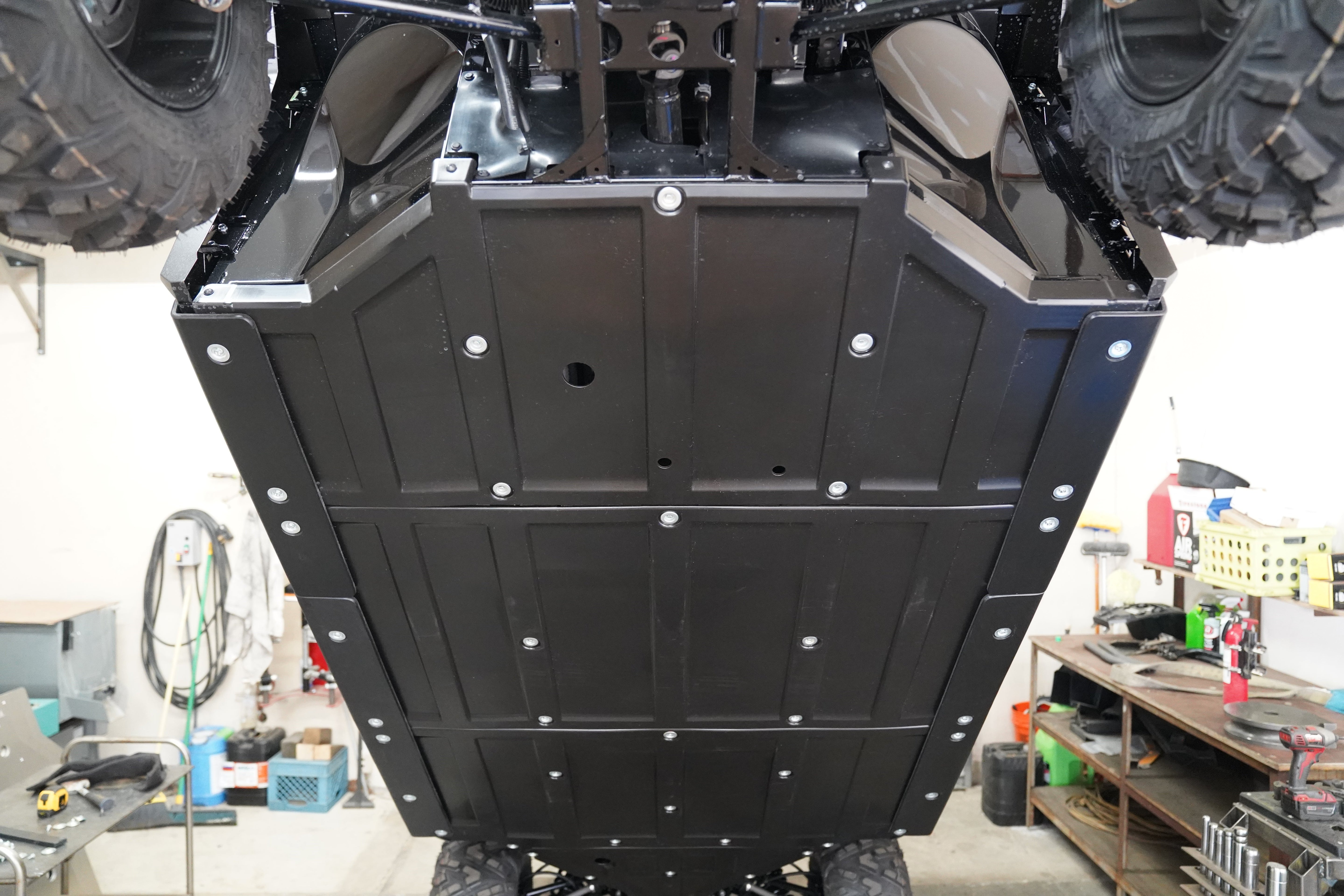 Kawasaki Ridge Crew UHMW Rock Sliders
