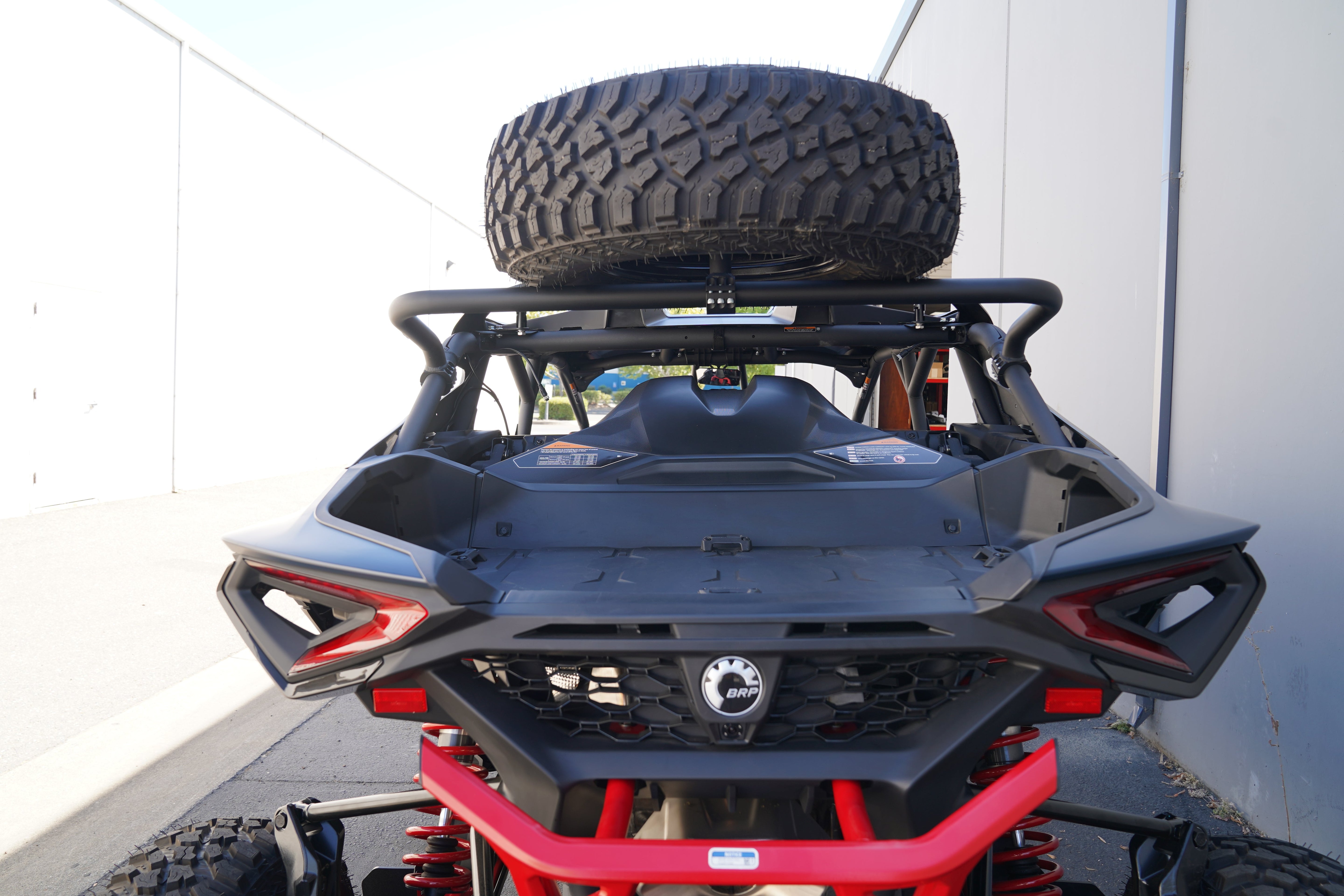 Can-Am Maverick R Mid-Height Dual Clamp Spare Tire Mount