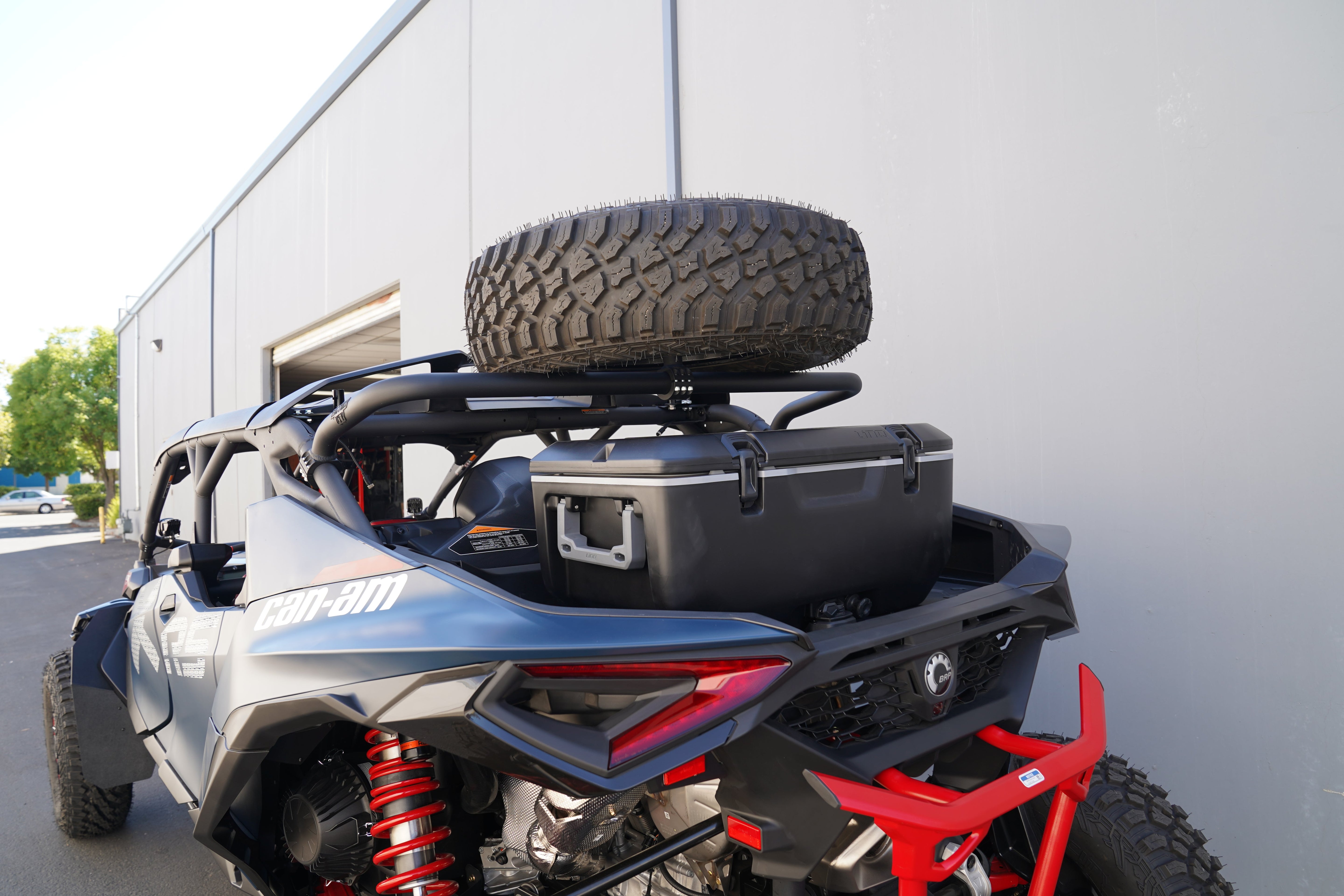 Can-Am Maverick R Max Mid-Height Dual Clamp Spare Tire Mount