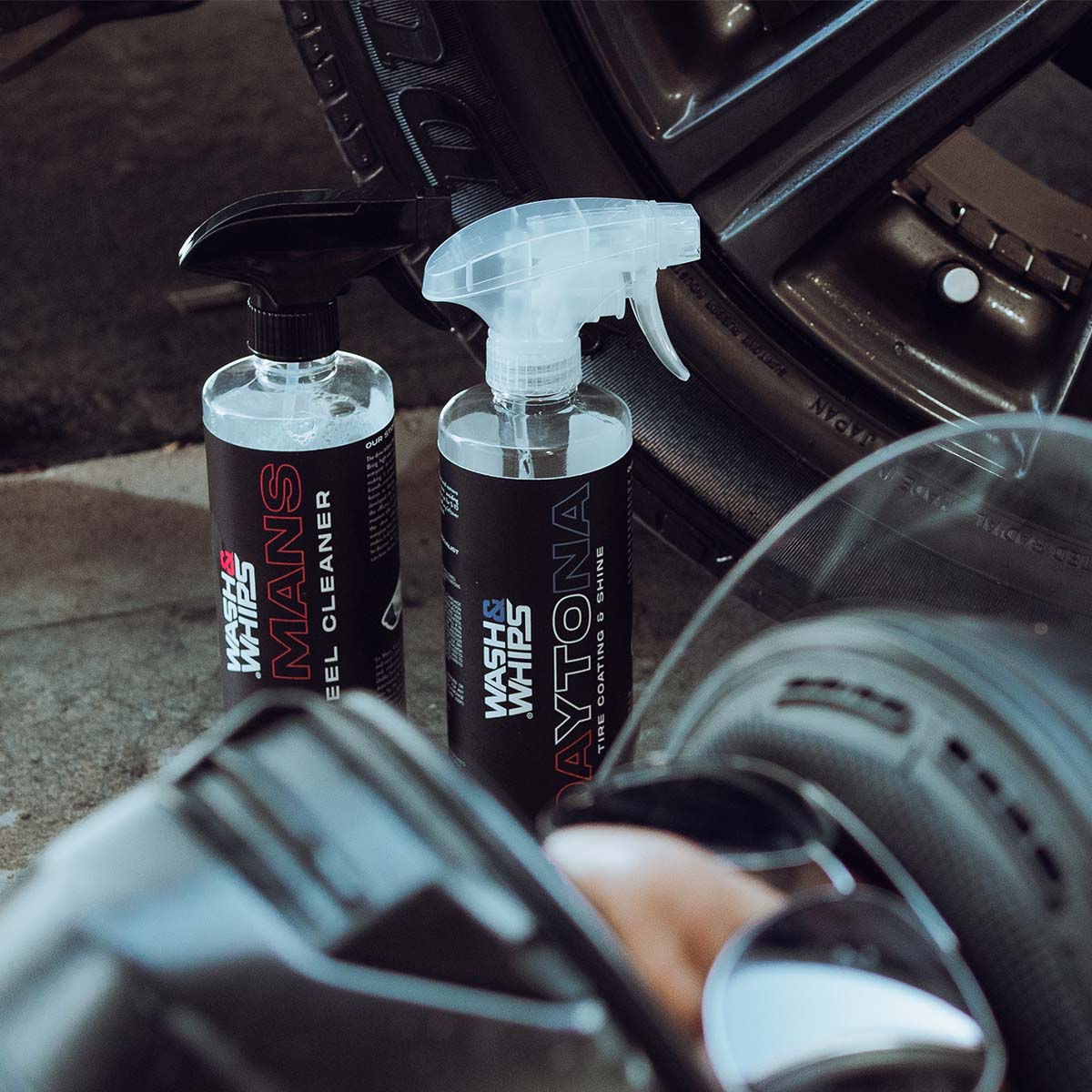 WASH&WHIPS Daytona Tire Coating & Shine