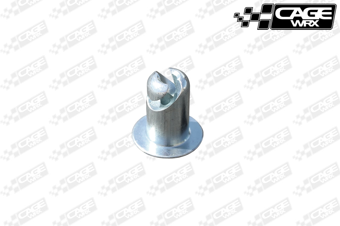 7/16" Aluminum Allen Head Oval .550" grip 1/4 Turn Fastener