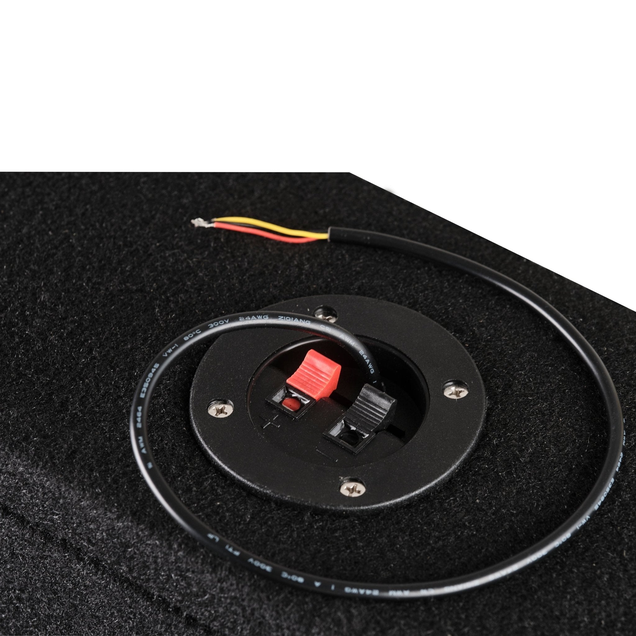 Chevy Silverado Down Firing Subwoofer Enclosure with Dream LED Lights, Amplifier and Wiring Kit