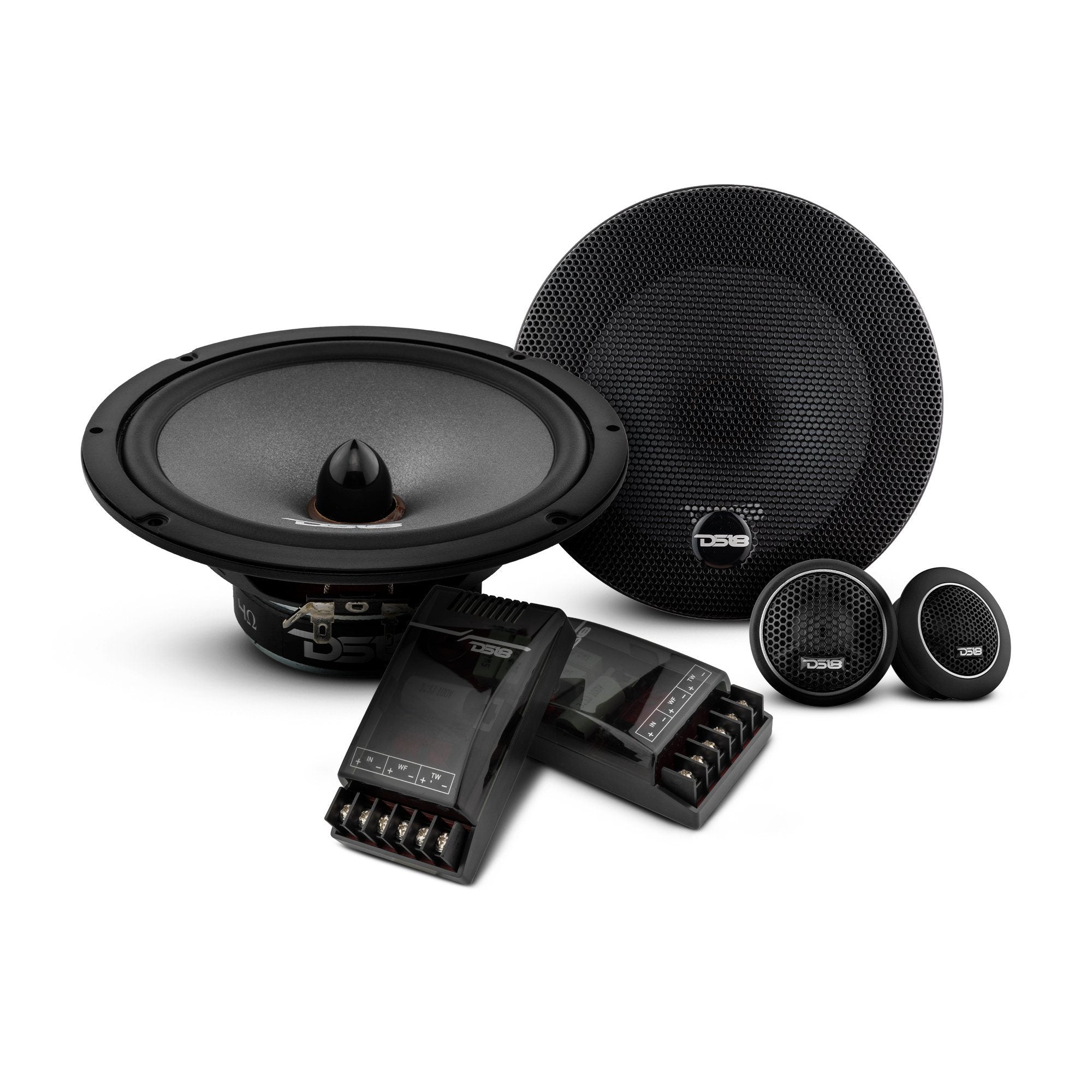 EXL 6.5" 2-Way Component Speaker System | 150W RMS 4-Ohm