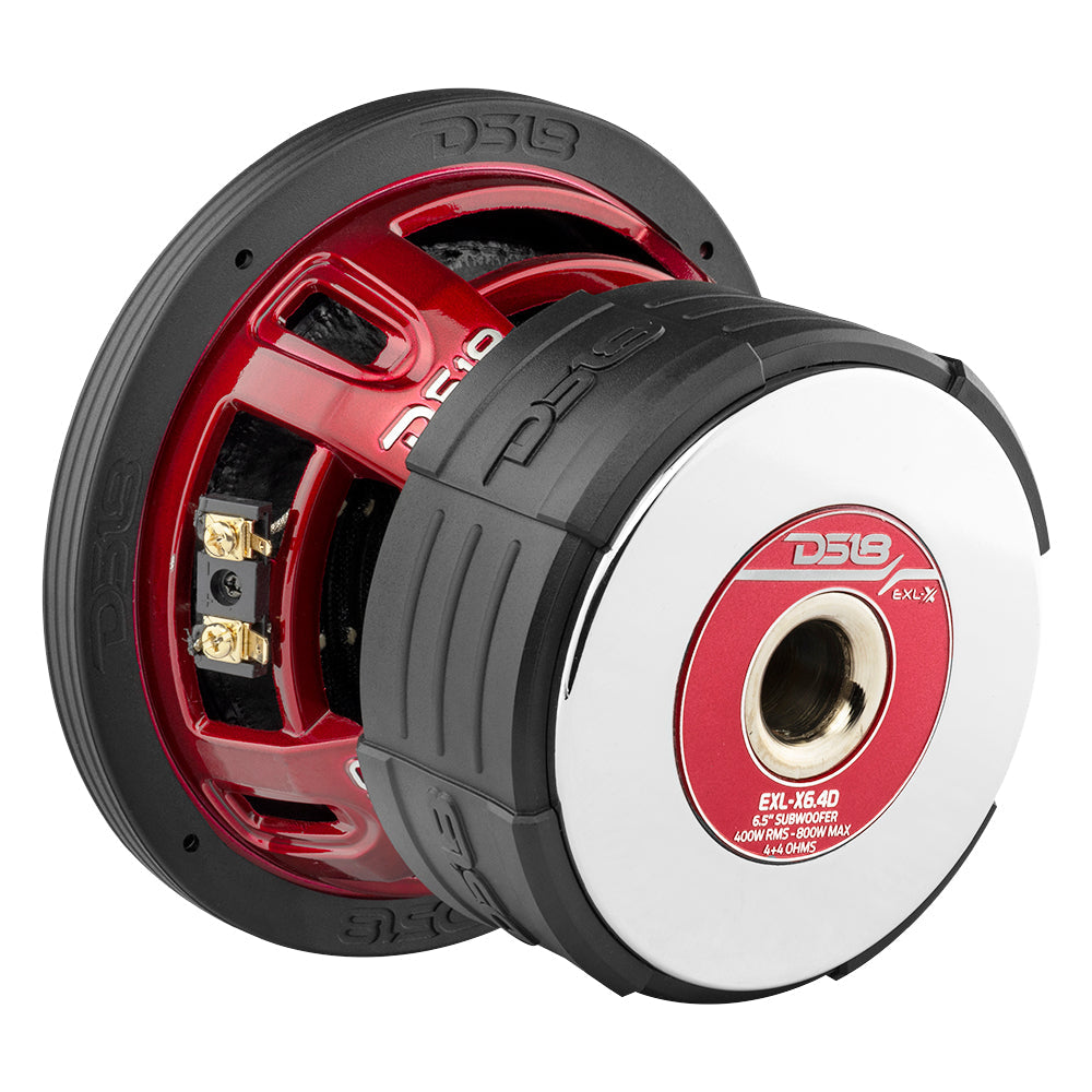 EXL-X 6.5" Subwoofer 400 Watts Rms DVC 4-Ohms