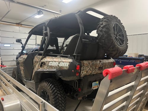 Commander Max Spare Tire Rack (2014-2024)