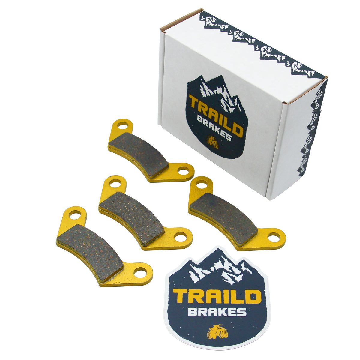 E-Z-GO Express S6, Terrain 1000, TXT G5 2008-2024 Ceramic Brake Pad Set