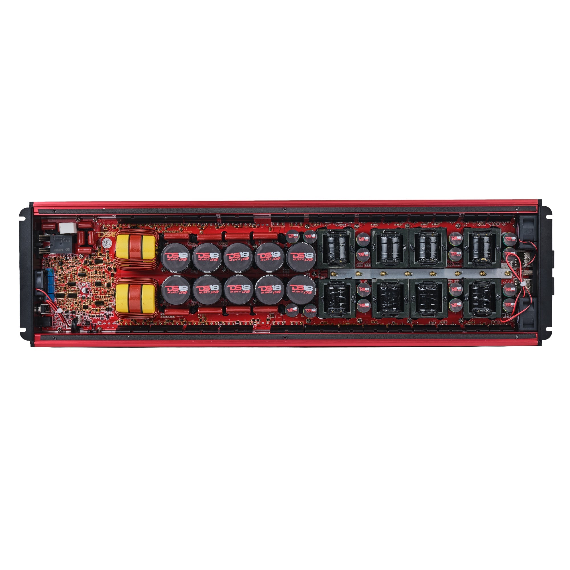 FRP Compact Full-Range Class D 1-Channel Amplifier 12,000 Watts Rms @ 1-Ohm