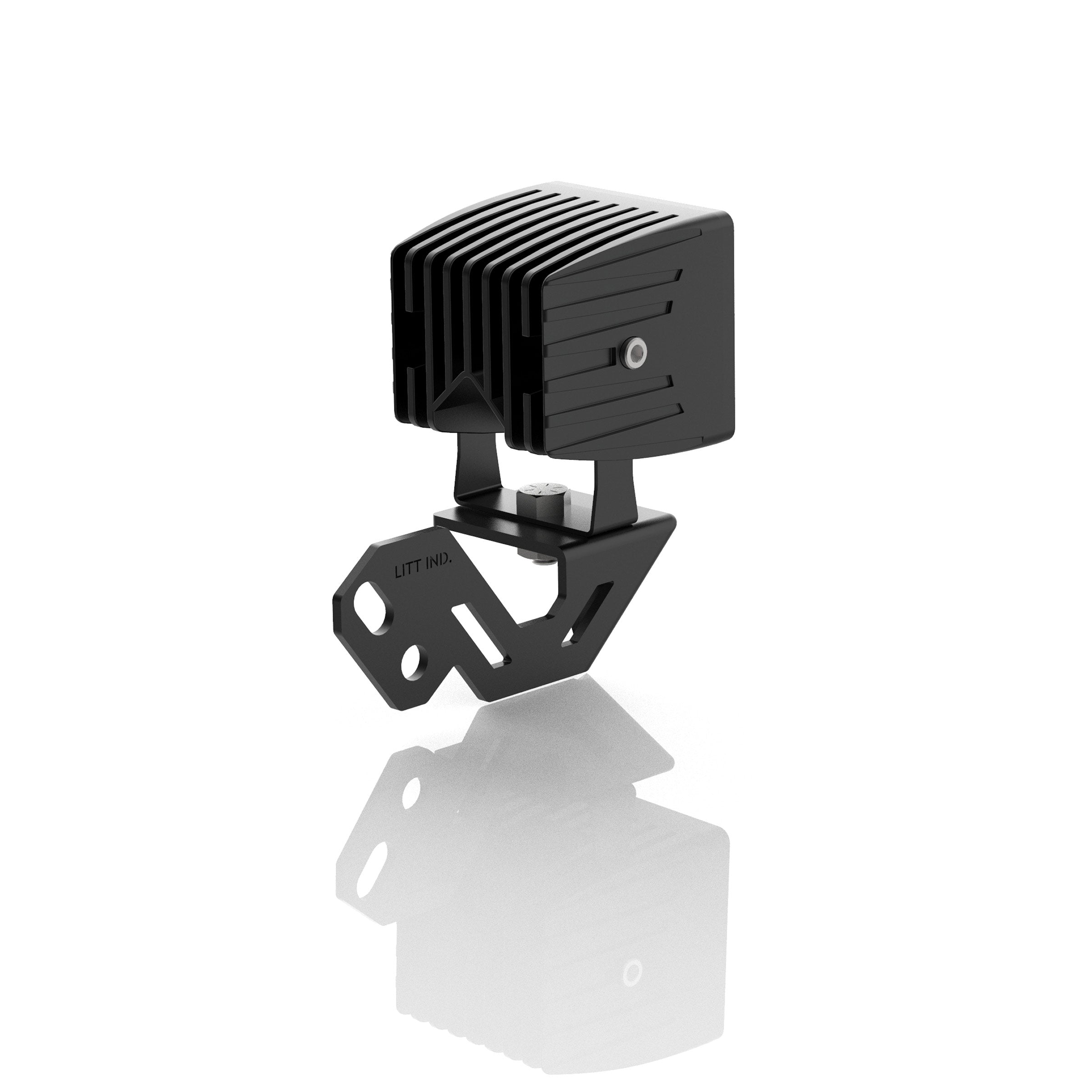 Gusseted Light Pod Mounts Brackets for Polaris RZR A Pillar
