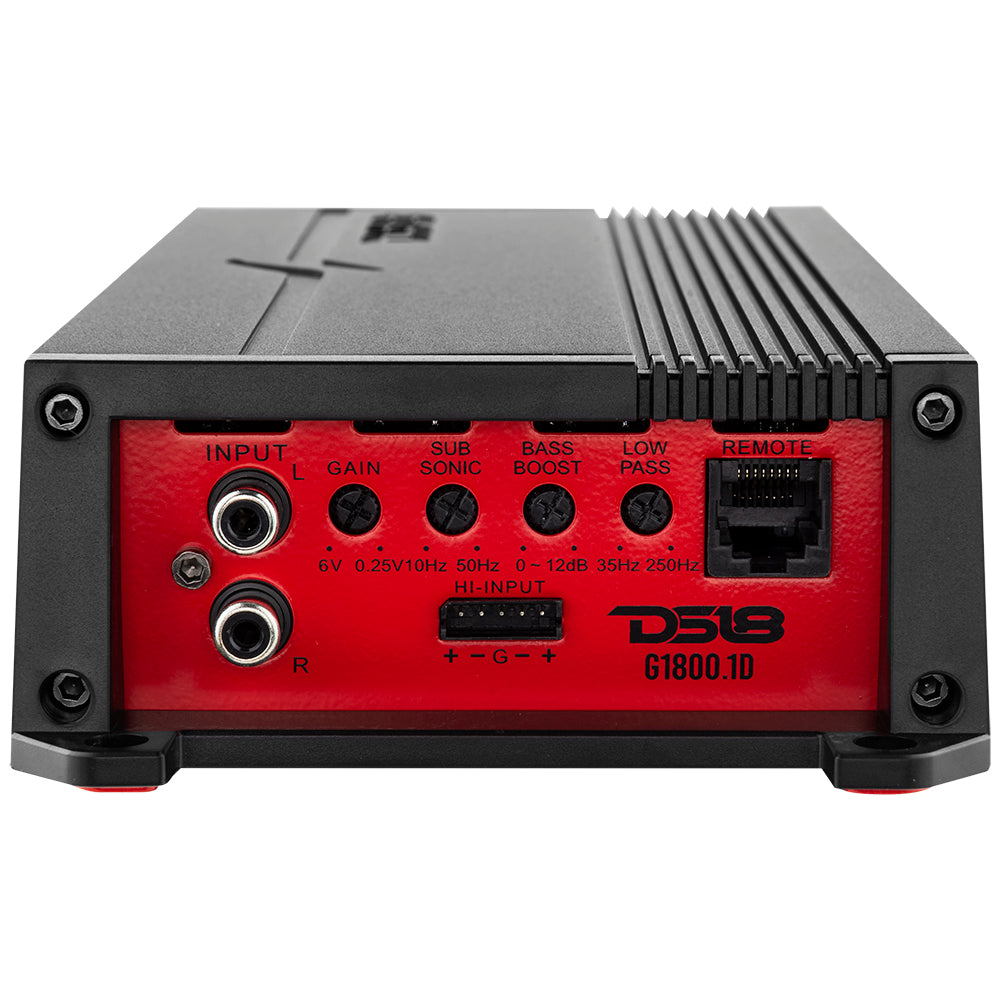 GEN-X Class D 1-Channel Amplifier | 600W RMS @ 1-Ohm