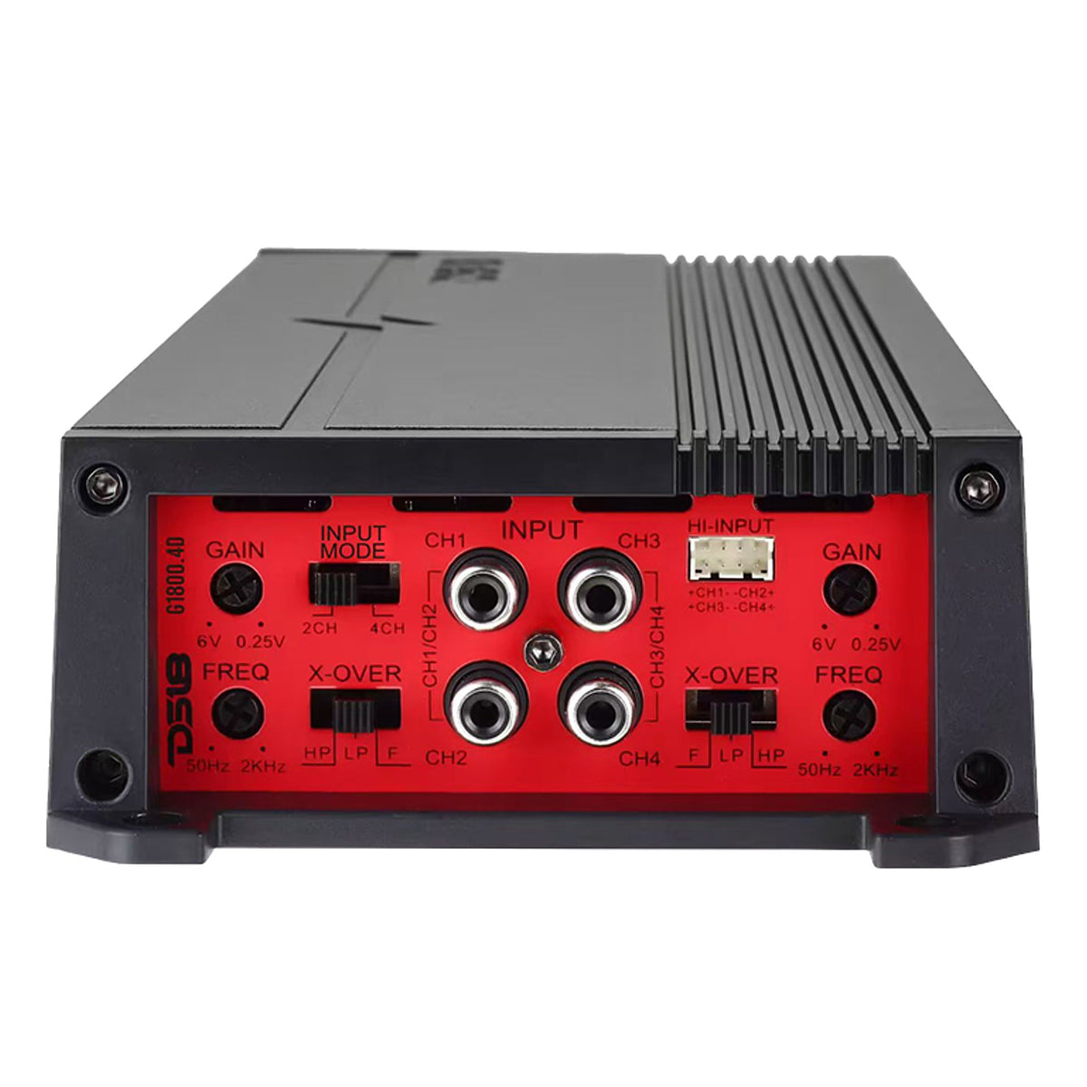 GEN-X Full-Range Class D 4-Channel Amplifier | 4 x 150W RMS @ 4-Ohm