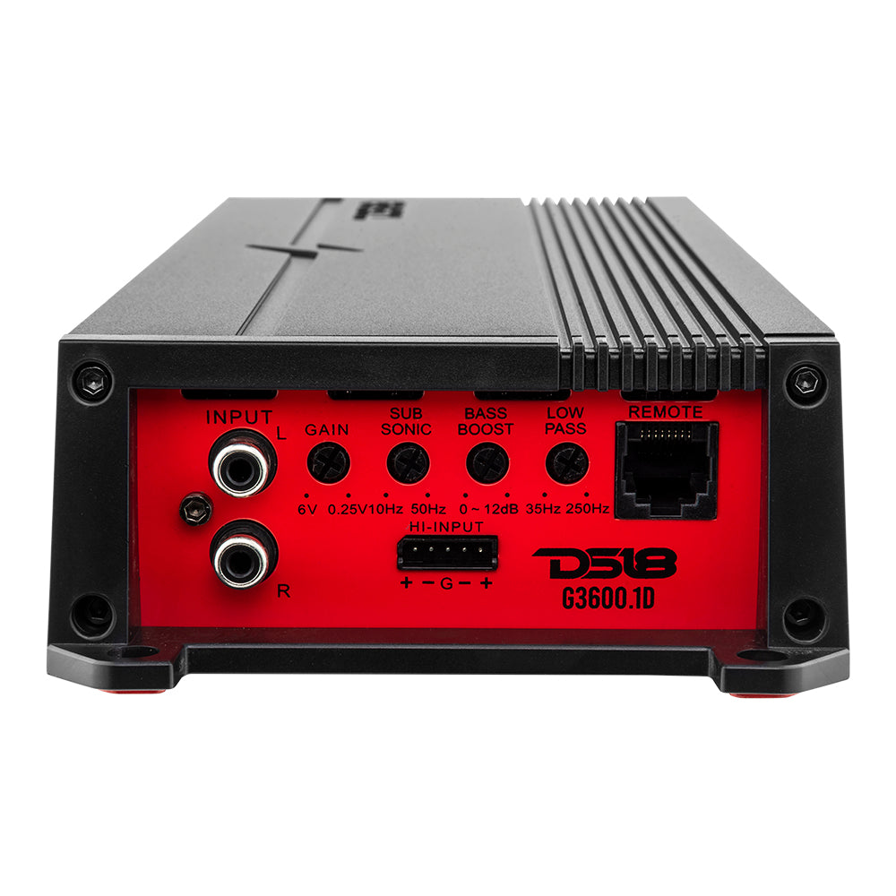 GEN-X Class D 1-Channel Amplifier | 1200W RMS @ 1-Ohm
