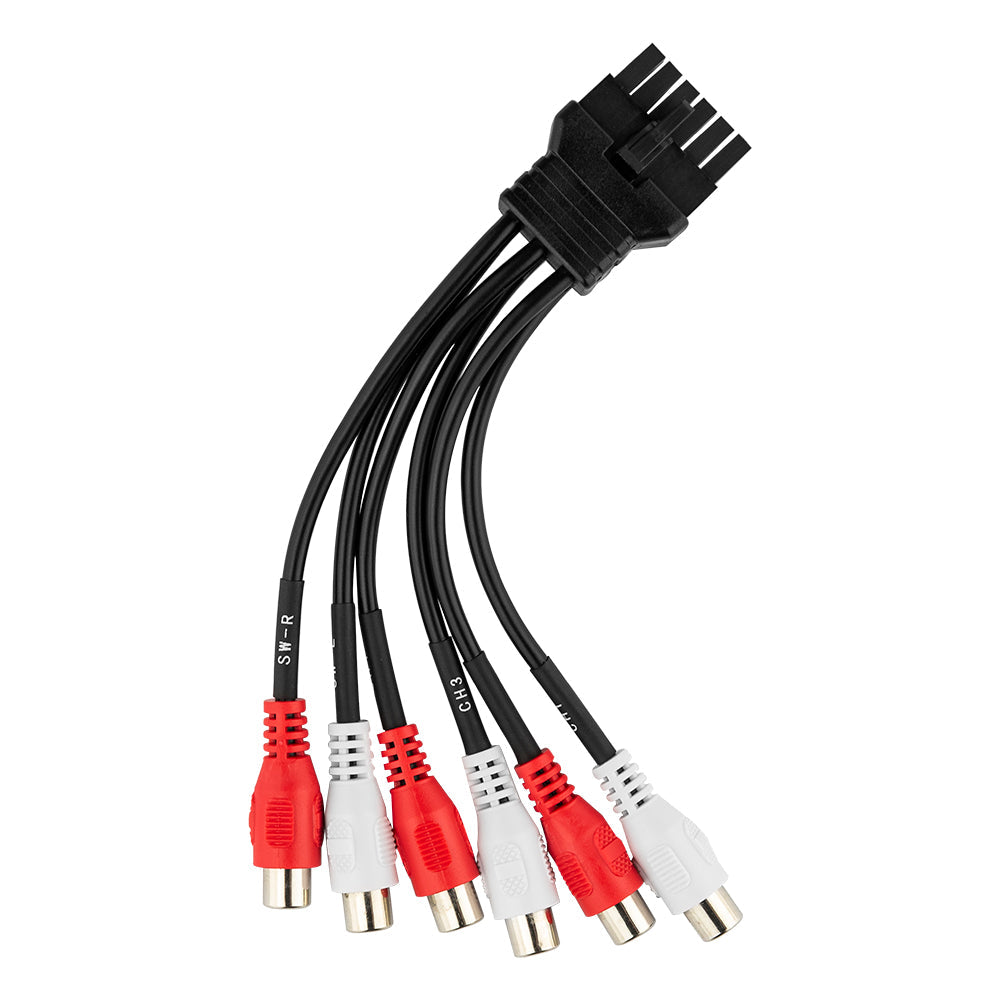 GEN-X 5-Channel Class D Amplifier | 4 x 130W RMS @ 4-Ohm + 1 x 900W RMS @ 1-Ohm